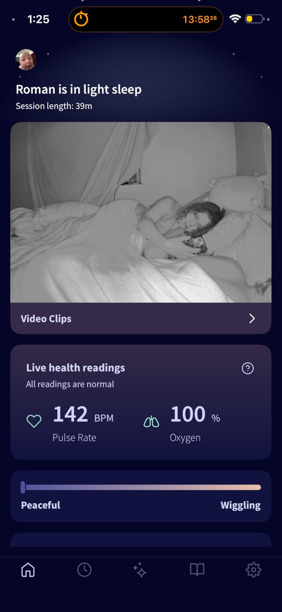 Owlet Dream Duo (Gen 3) Smart Baby Monitor All-in-One Bundle - 2K HD Video Baby Monitor with Alerts & Owlet Dream Sock Tracks Baby's Oxygen, Heart Rate & Sleep | Health Insights via App customer photo 2