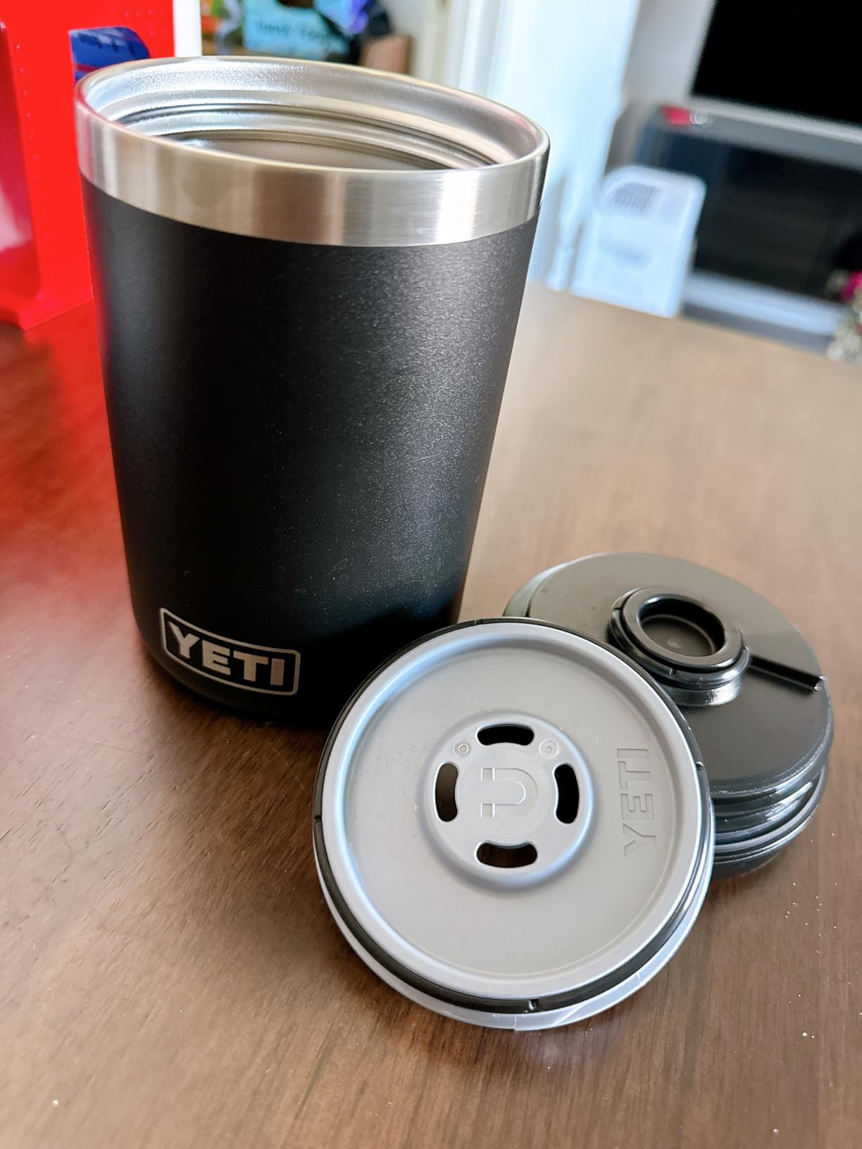 YETI Rambler 16 oz Food Jar, Vacuum Insulated, Stainless Steel, With Airtight Lid, Navy customer photo 1