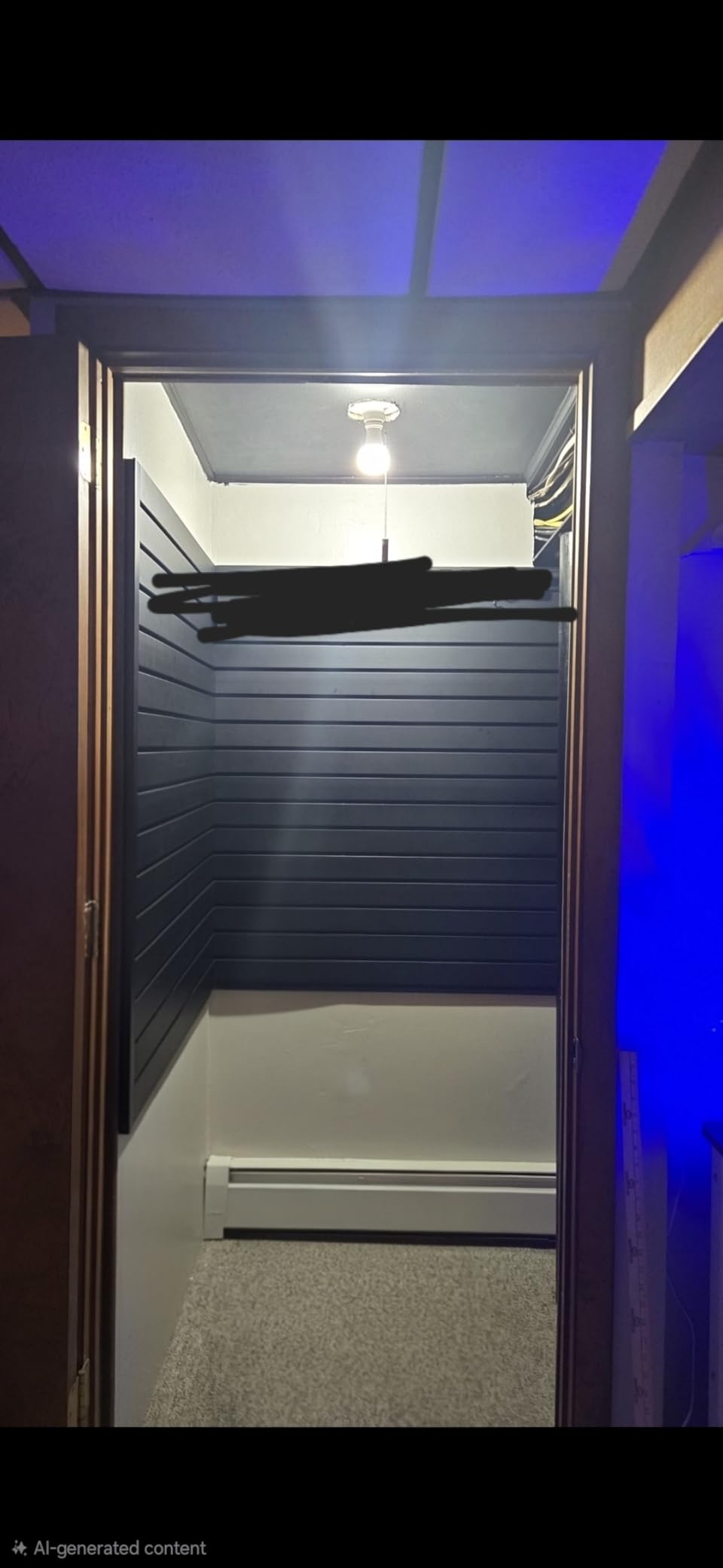 PVC Slat Wall Paneling 4x8 ft, Garage Organizer Storage System, Black Slatwall Panels for Garage Organization Product, Heavy Duty Wall Mounted Tool Storage for Home customer photo 1