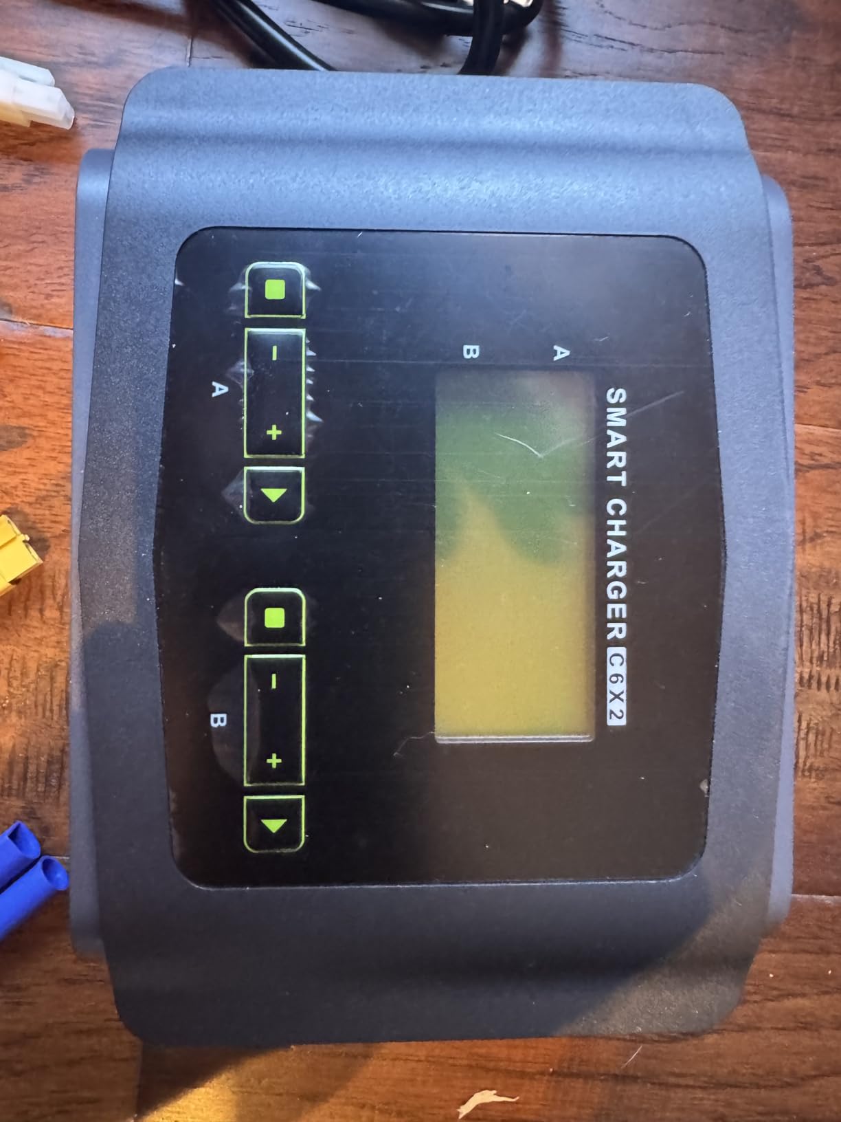 C6X2 Dual LiPo Battery Charger DC 240W 10A,Smart Balance Charger Discharger for LiPo/Li-ion/Life(1-6s) NiCd/NiMH/LiHV/PB,RC Car Battery Charger customer photo 1