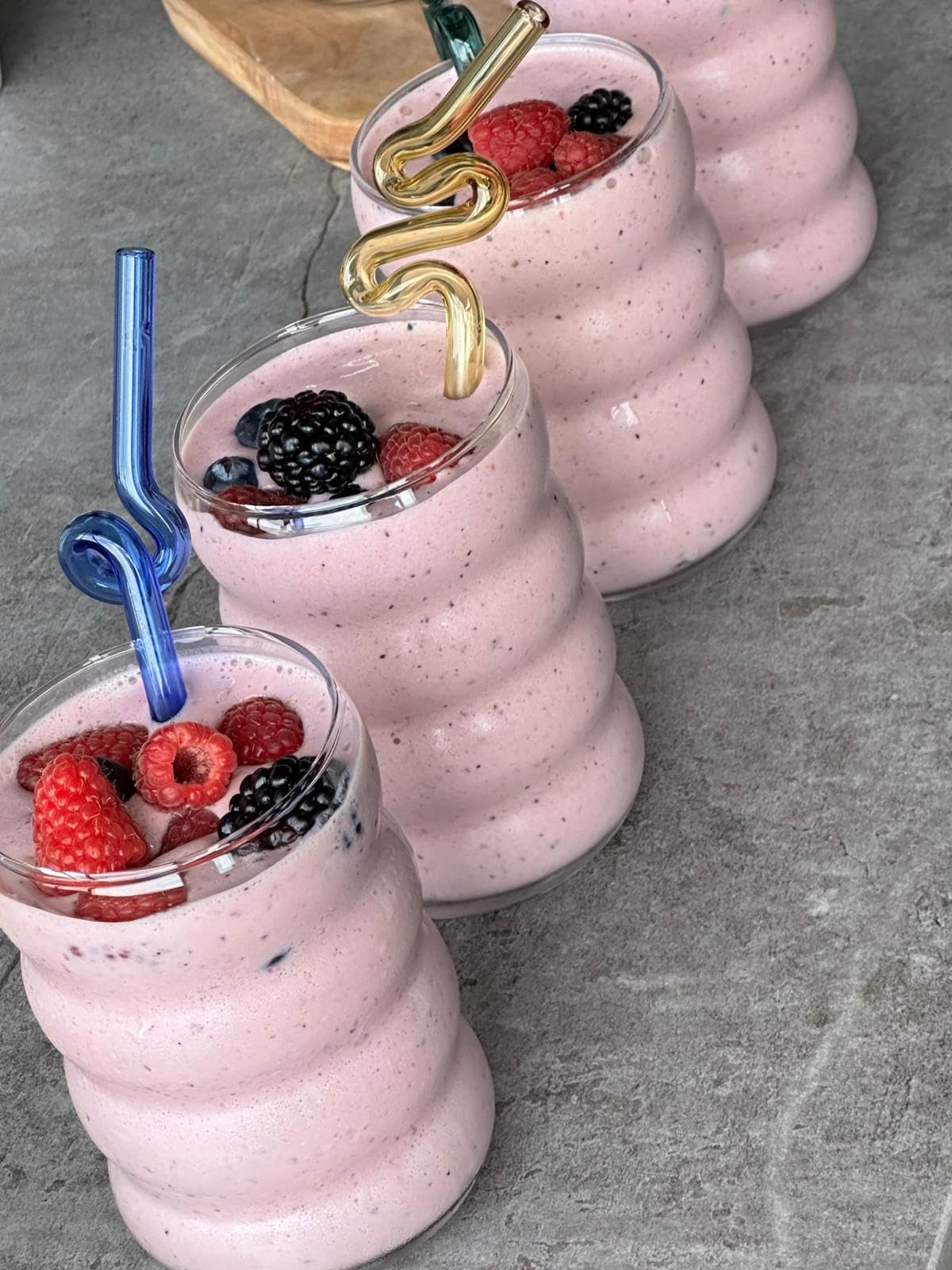 GreenPan Frost Ice Cream Maker & Slushie Machine, Soft Serve, Sorbet, Margaritas, Milkshakes, Frozen Yogurt, No Pre-Freezing, Ready in 15 Mins, 6 Modes, 7 Textures, Self-Cleaning, Family Size, Blue customer photo 1