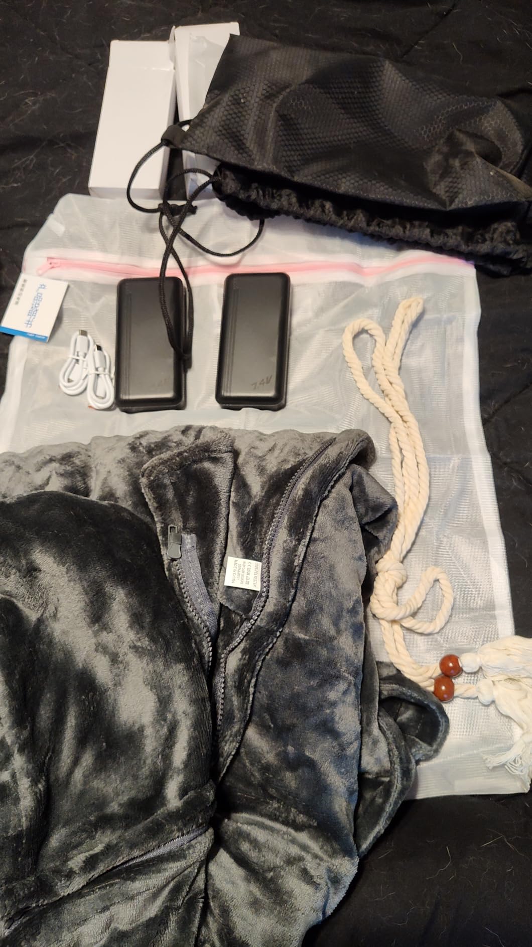 Large Portable Heated Blanket 71