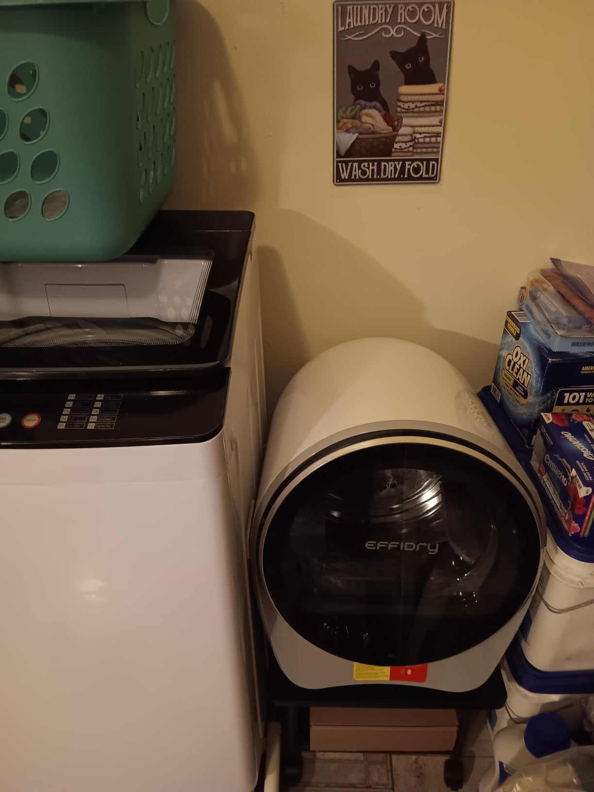 S3 Compact Clothes Dryer 1.0 cu.ft Capacity 110V 1050W Portable Dryers Machine with Stainless Steel Drum 8 Drying Mode for Small Spaces,Apartments dorm Mini electric secadora portatil de ropa customer photo 1