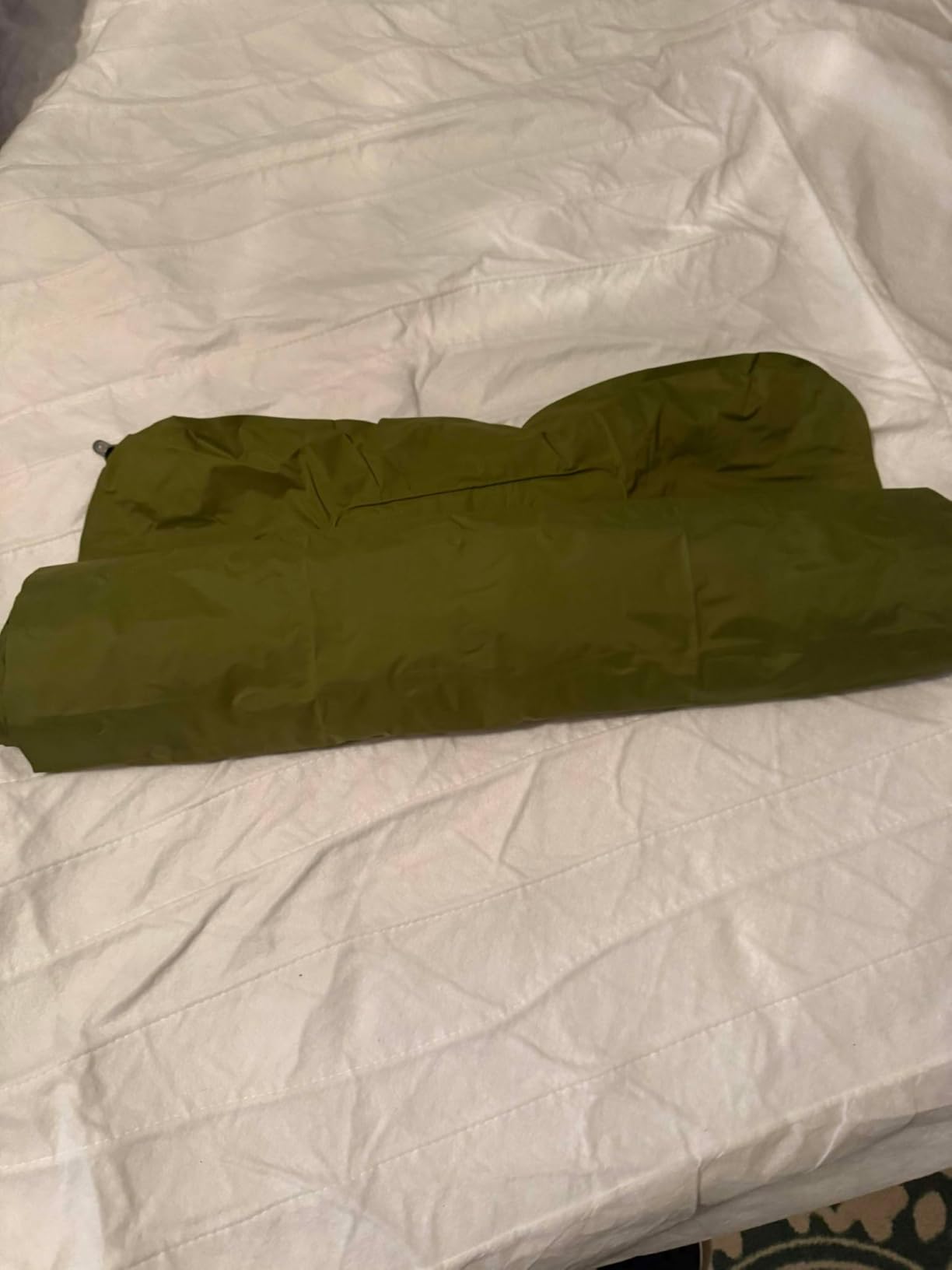 Sleeping Pad, Ultralight Inflatable Sleeping Pad for Camping with Pillow Built-in Foot Pump, Extra Thick Compact Camping Sleeping Mat for Hiking, Backpacking, Tent Use customer photo 2