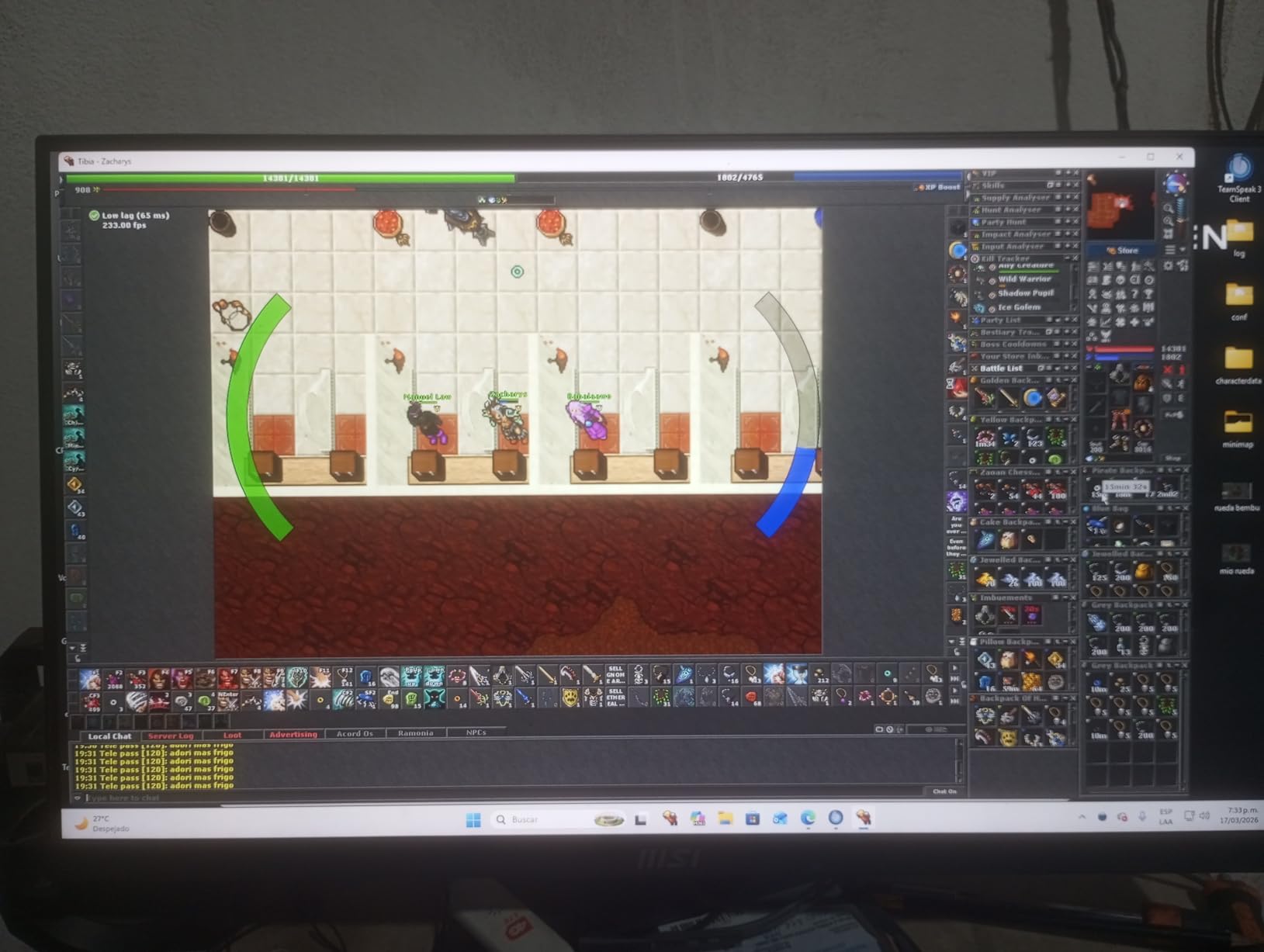 MSI PRO MP243L E14 24-inch IPS 1920 x 1080 (FHD) Gaming Office Monitor, 144Hz, Adaptive-Synch, HDR Ready, HDMI, VGA Port, VESA Mountable, Tilt, 4-Side Slim Bezel, 1ms, Black customer photo 1