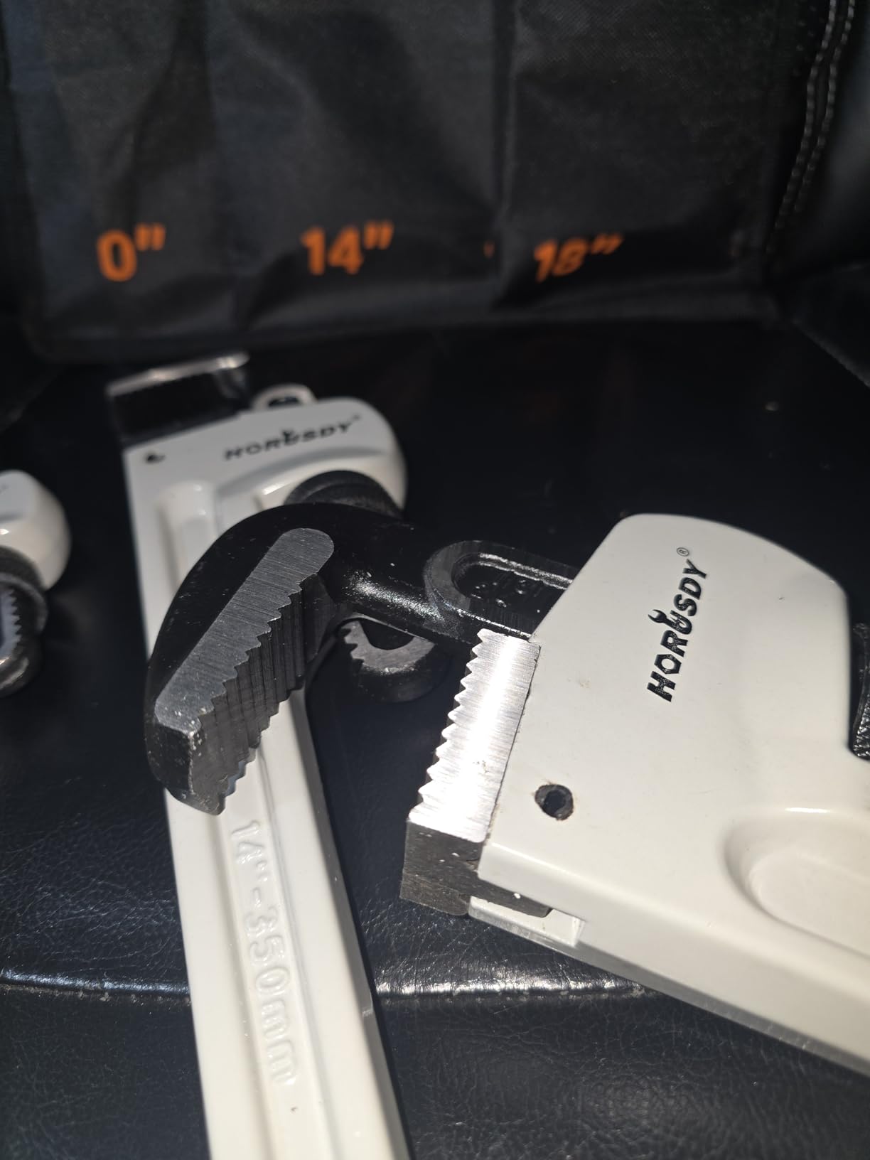 HORUSDY 3 - Piece Aluminum Pipe Wrench Set 10