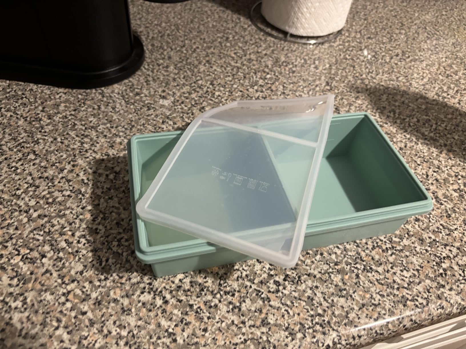 2 cup Silicone Freezer Trays with Lids, Silicone Soup Freezer Molds, Easily prepare portioned meals, Great for storing soups, lasagna, leftovers, sauces and other dishes, Dishwasher, Oven Safe customer photo 1