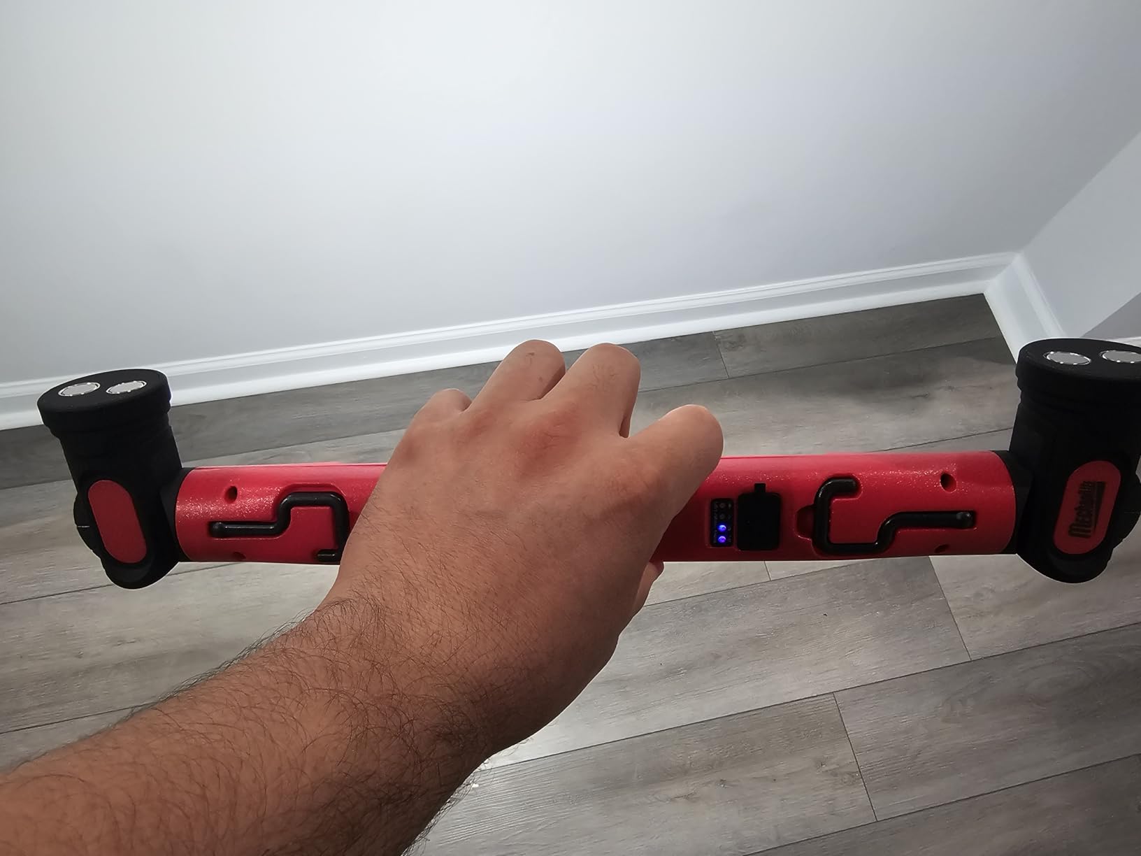 Under Hood Work Light Bar, 3000LM LED Magnetic Light Bar with Hooks, 5200mAh Cordless Rechargeable Hood Light for Mechanic/Car Repairing/Garage customer photo 2