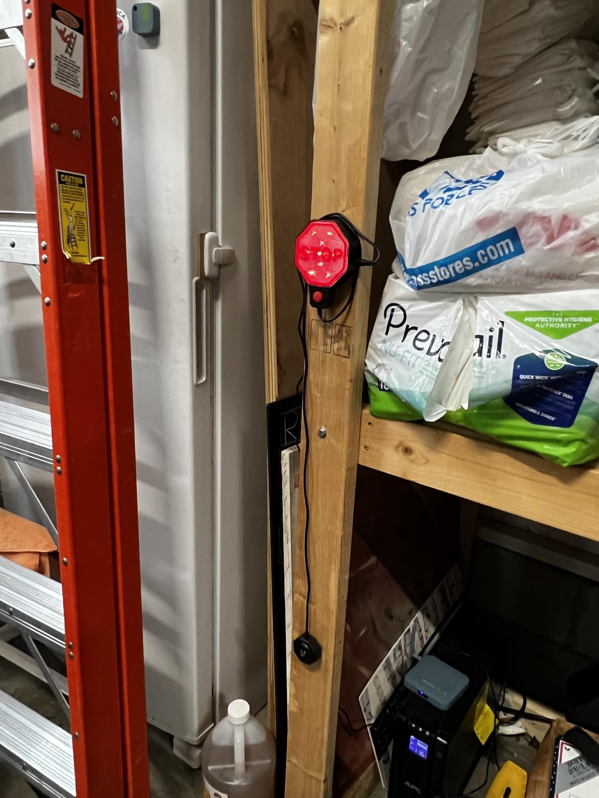 1 Pack Adjustable Garage Parking Sensor Aid with with Red/Yellow/Green LED Display, Garage Parking Aid Set Stop Distance 6