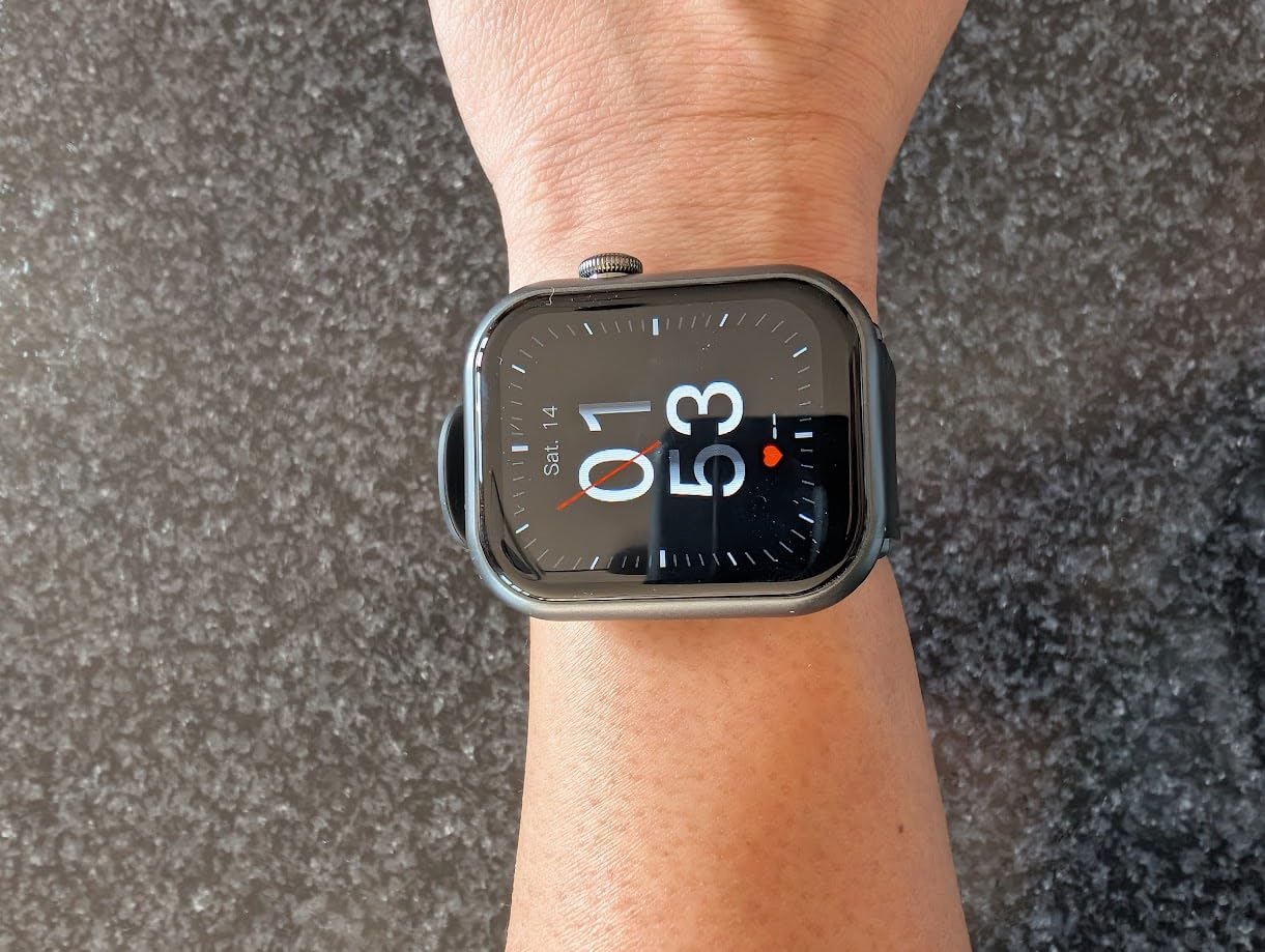 Smart Watches for Men Women, 1000mAh Battery Life Smart Watch for Android and iPhone Compatible, Fitness Tracker with Heart Rate/Sleep Monitor, 100+ Sports Modes, IP68 Waterproof customer photo 2