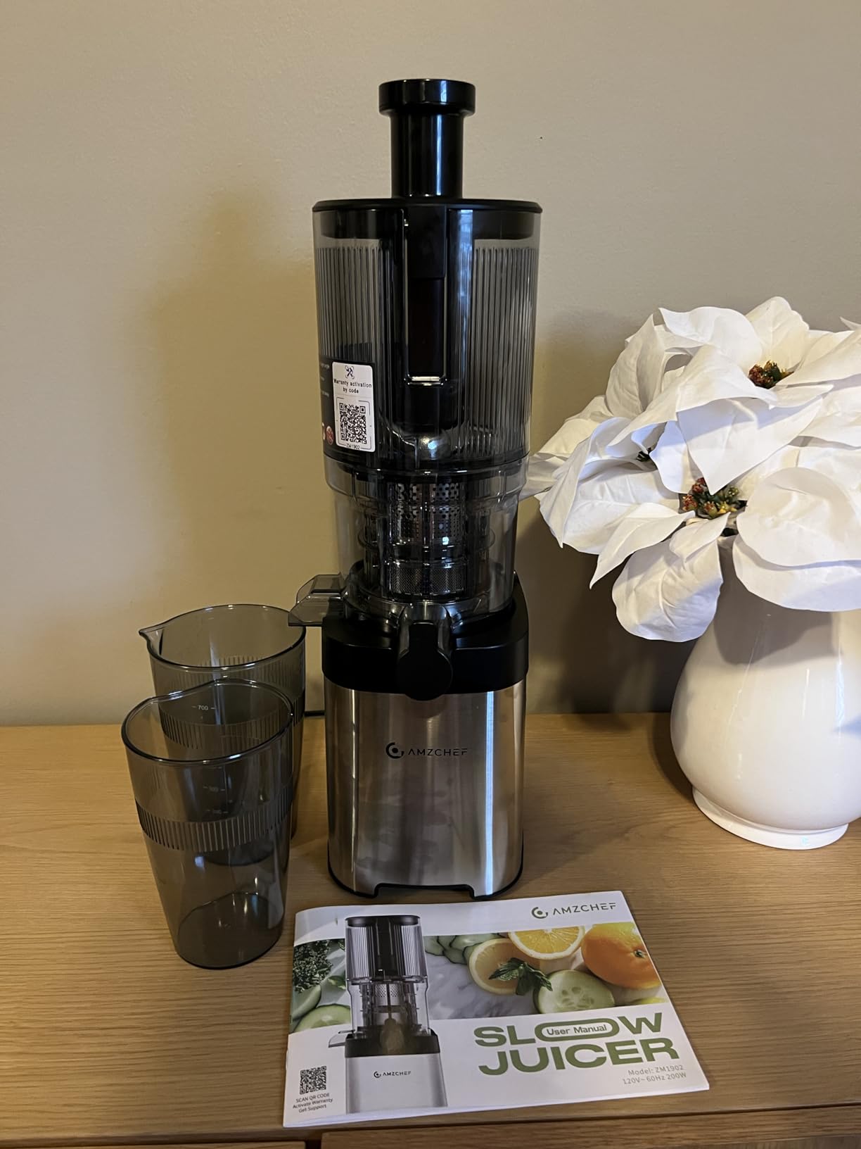 Cold press Juicer Machines with 5.4