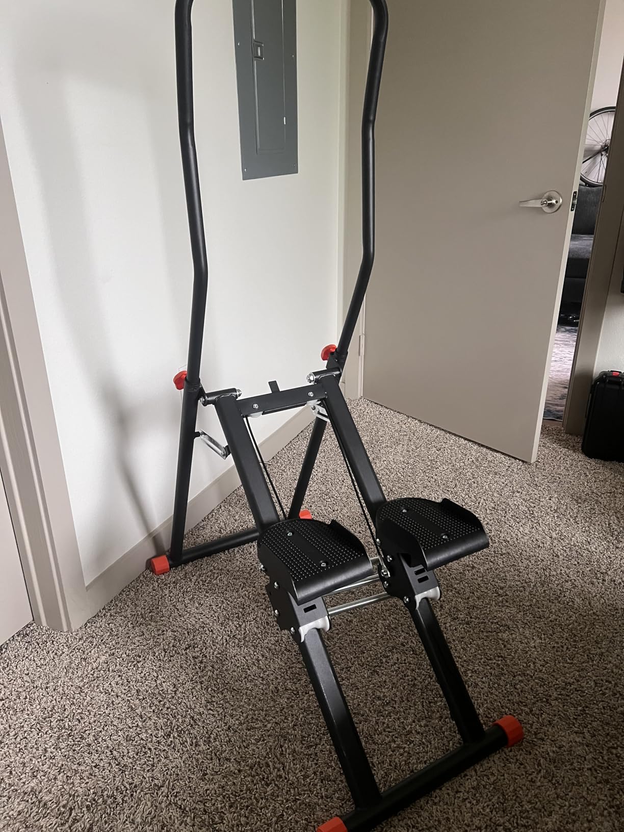 EPHESPORT Stair Stepper for Home Gym, 2.0 Stair Climber Machine with 3-Level Adjustable Resistance, Non-Slip Pedals, Digital Monitor & Phone Holder, Full-Body Cardio Workout Equipment for Women & Men customer photo 1