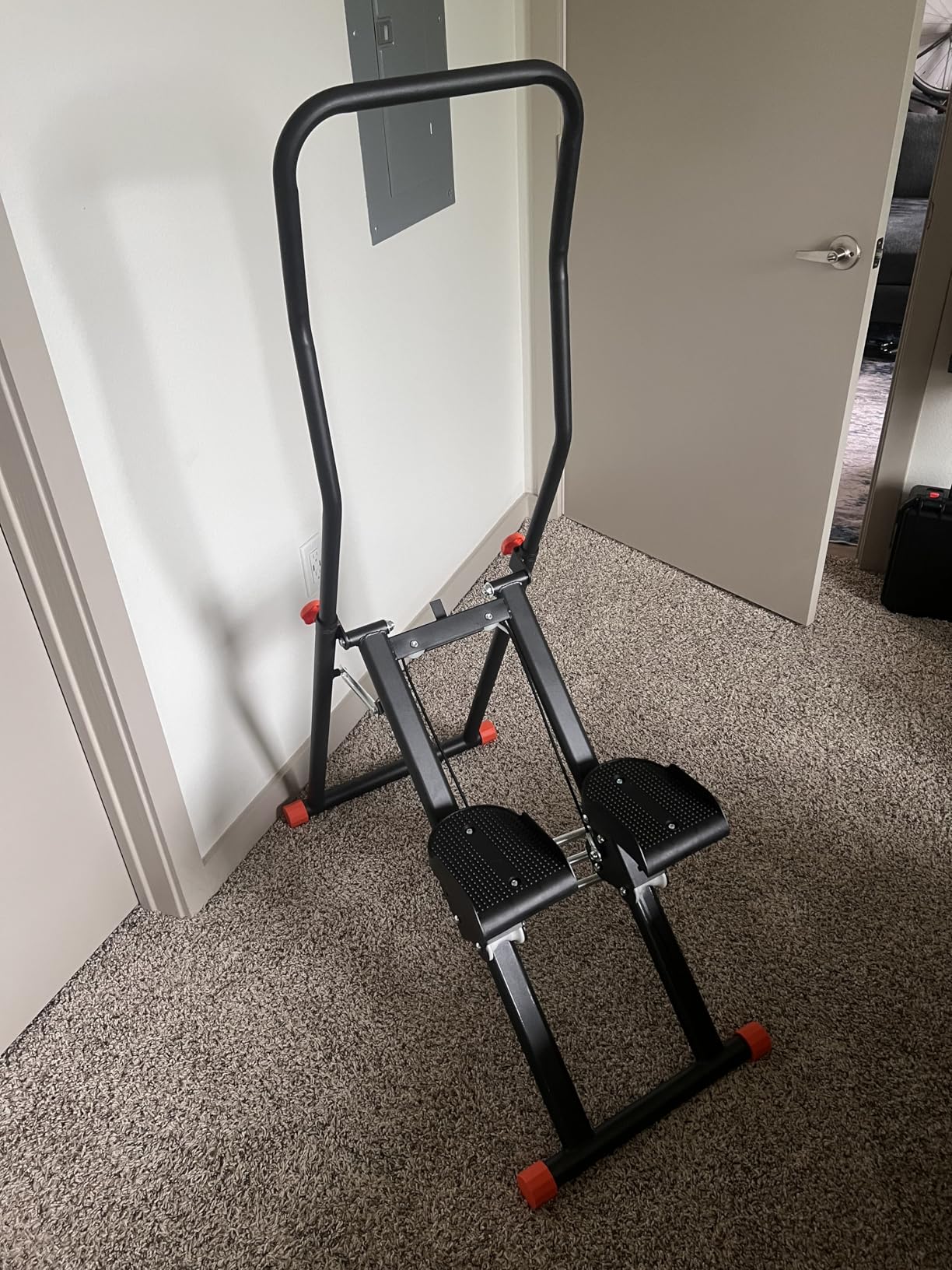 EPHESPORT Stair Stepper for Home Gym, 2.0 Stair Climber Machine with 3-Level Adjustable Resistance, Non-Slip Pedals, Digital Monitor & Phone Holder, Full-Body Cardio Workout Equipment for Women & Men customer photo 2