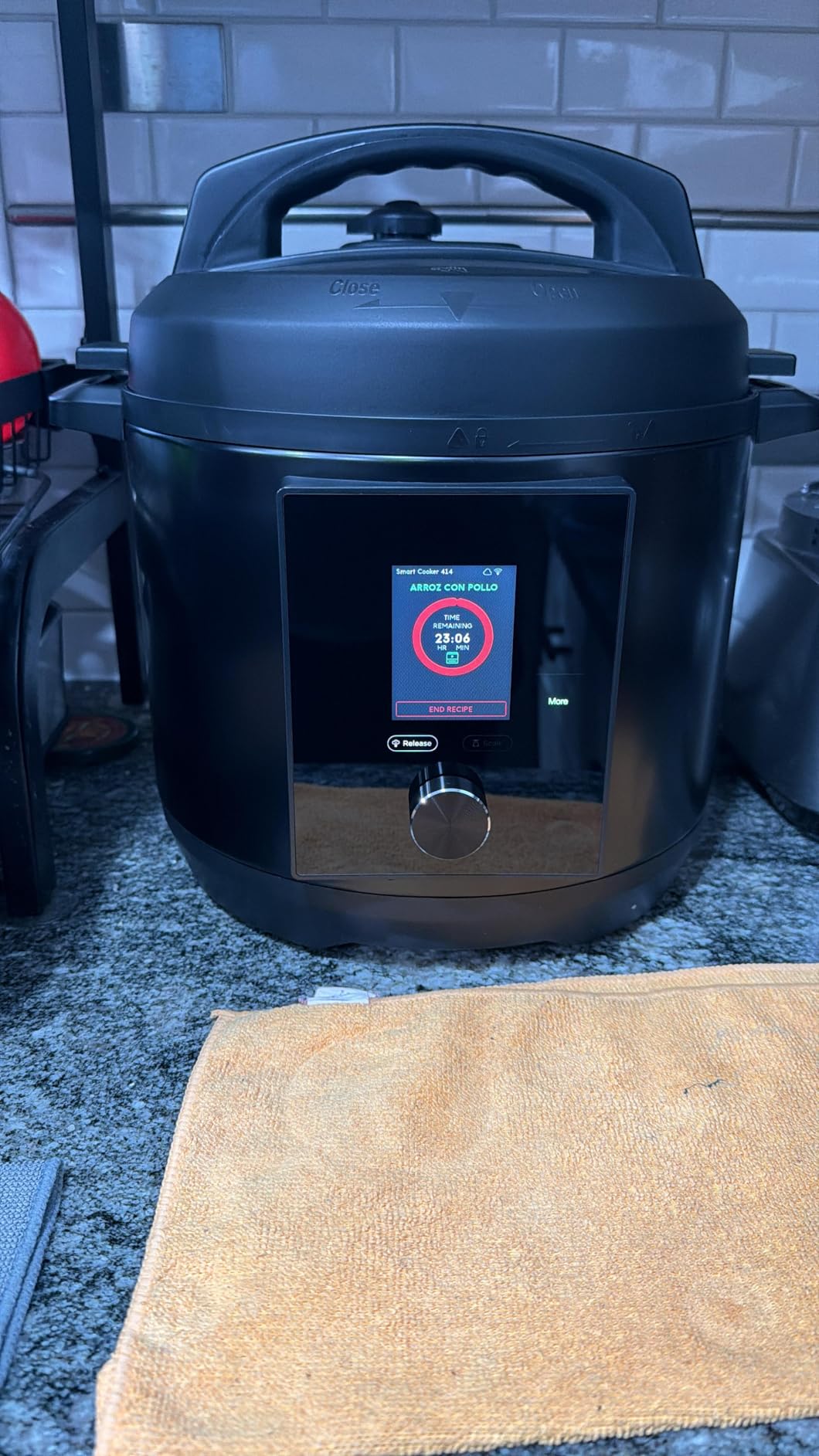 CHEF iQ MiniOven Smart Toaster Oven Air Fryer Combo, 11-in-1 Countertop Convection Oven, Bake, Broil, Air Fry, Broil, Dehydrate, 1750W, 25 Qt Capacity, Fast Cooking with Touchscreen Controls - Black customer photo 1