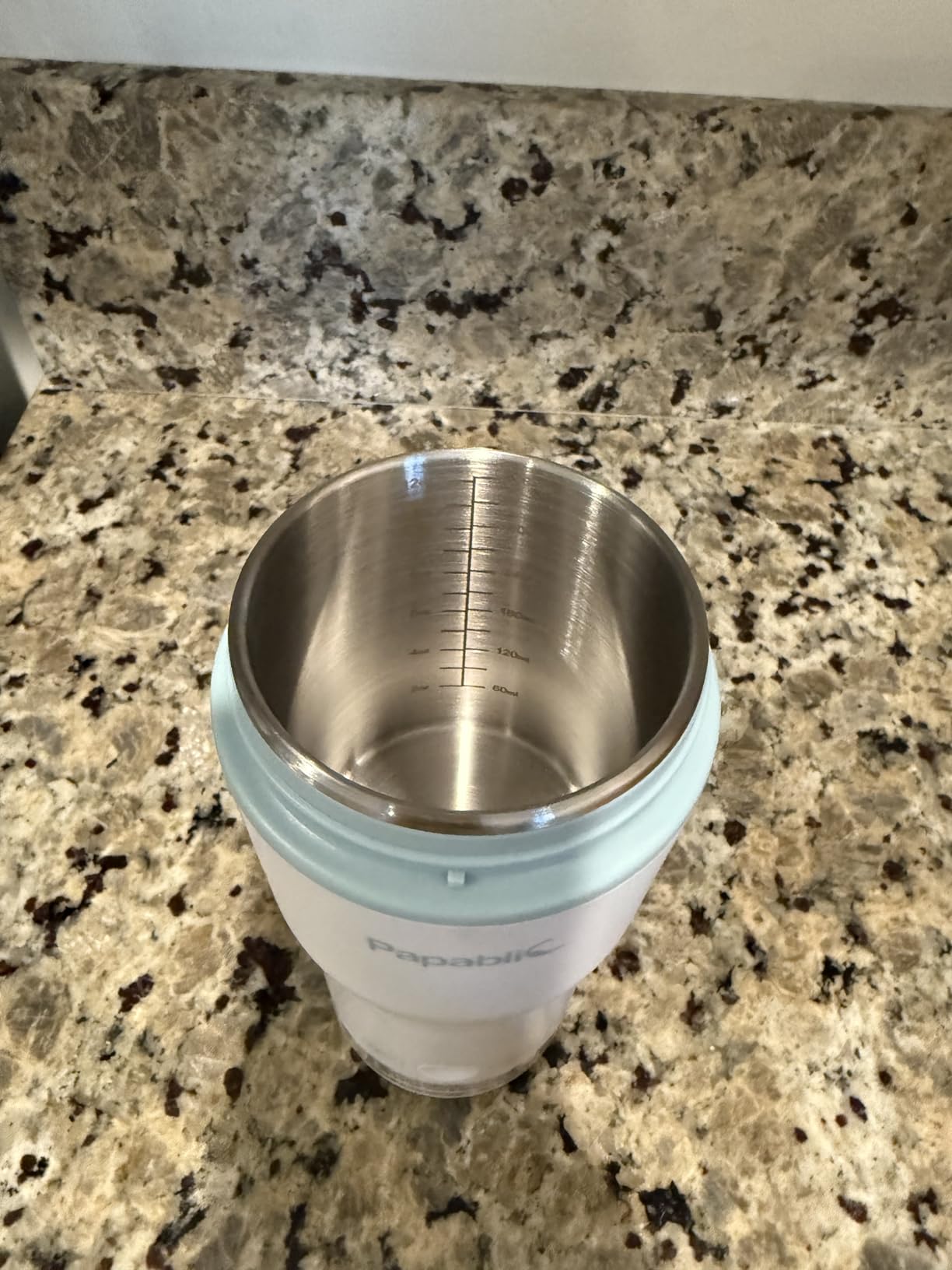 Papablic Portable Bottle Warmer - Fast Heating Baby Bottle Warmer on The Go, Wide Mouth & Smart Temperature Control, Car & Outdoor Feeding, Spodumene Purple customer photo 2