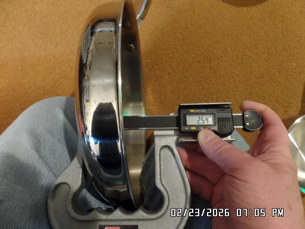 EWFEN Stainless Steel Cookware Set, 3 Ply 17 Piece Stainless Steel Pot and Pan Set, Oven Dishwasher Safe | Induction Compatible Frying Pans, Saucepans, Saute Pan & Stock Pot, PFOA, PTFE & PFOS Free customer photo 1