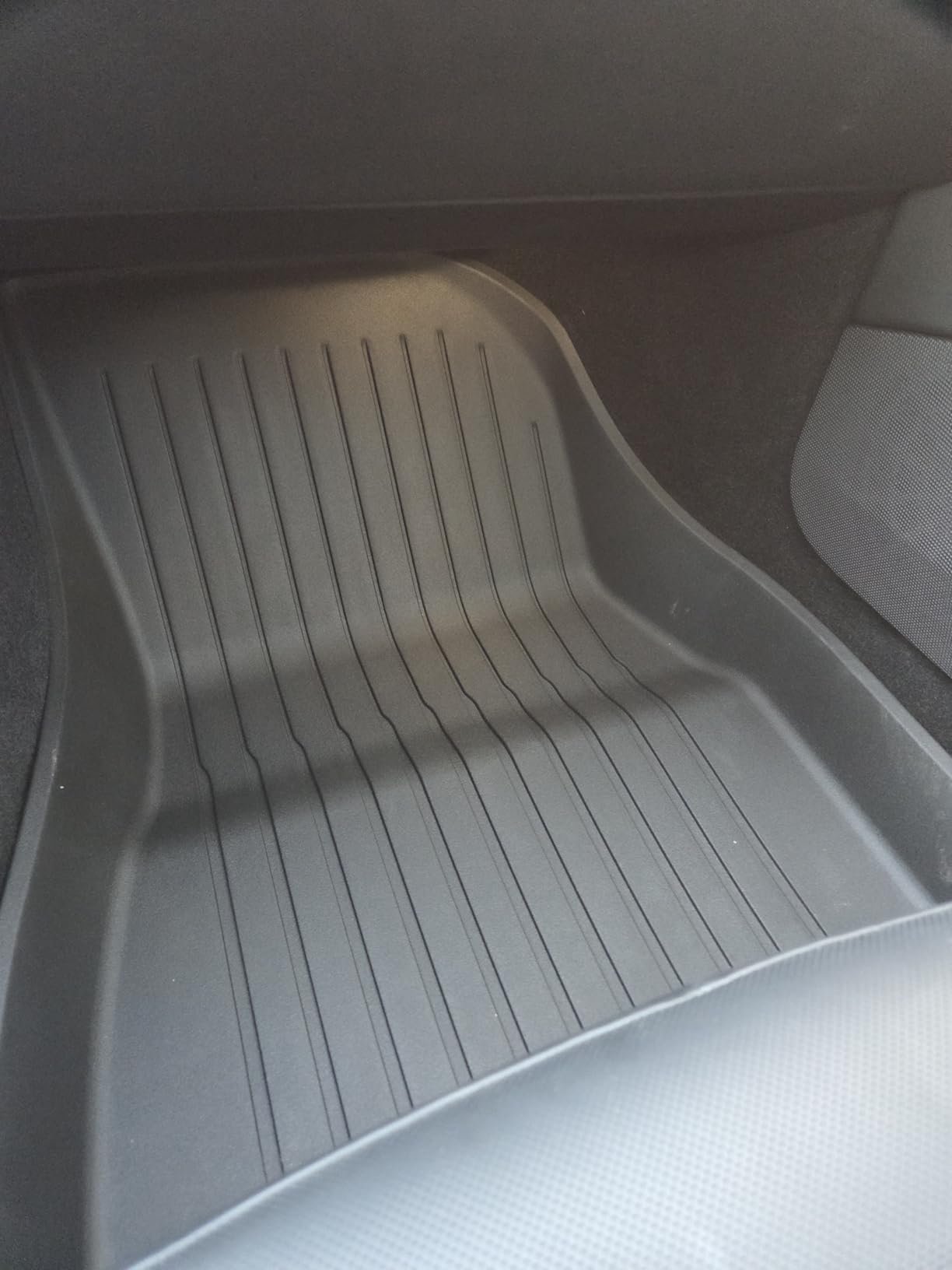 Weize Floor Mats Fit for Tesla Model 3 Highland 2025 2024, TPE All Weather Cargo Liner Floor Mats and Cargo Trunk Mats Accessories Front Rear Cargo Mat Full Set of 8 customer photo 2