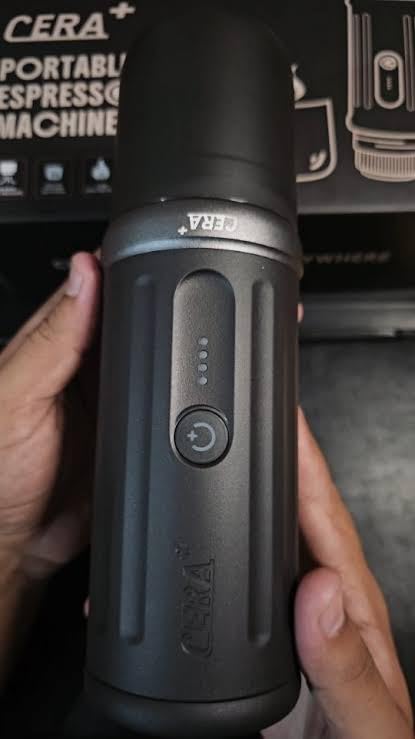 CERA+ Portable Coffee Maker Electric Espresso Machine, Self-Heating 8 Cups per Charge & 20 Bar Small Coffee Maker for Travel & RV, Single Serve Coffee Maker with USB-C Works with NS Capsules & Grounds customer photo 2