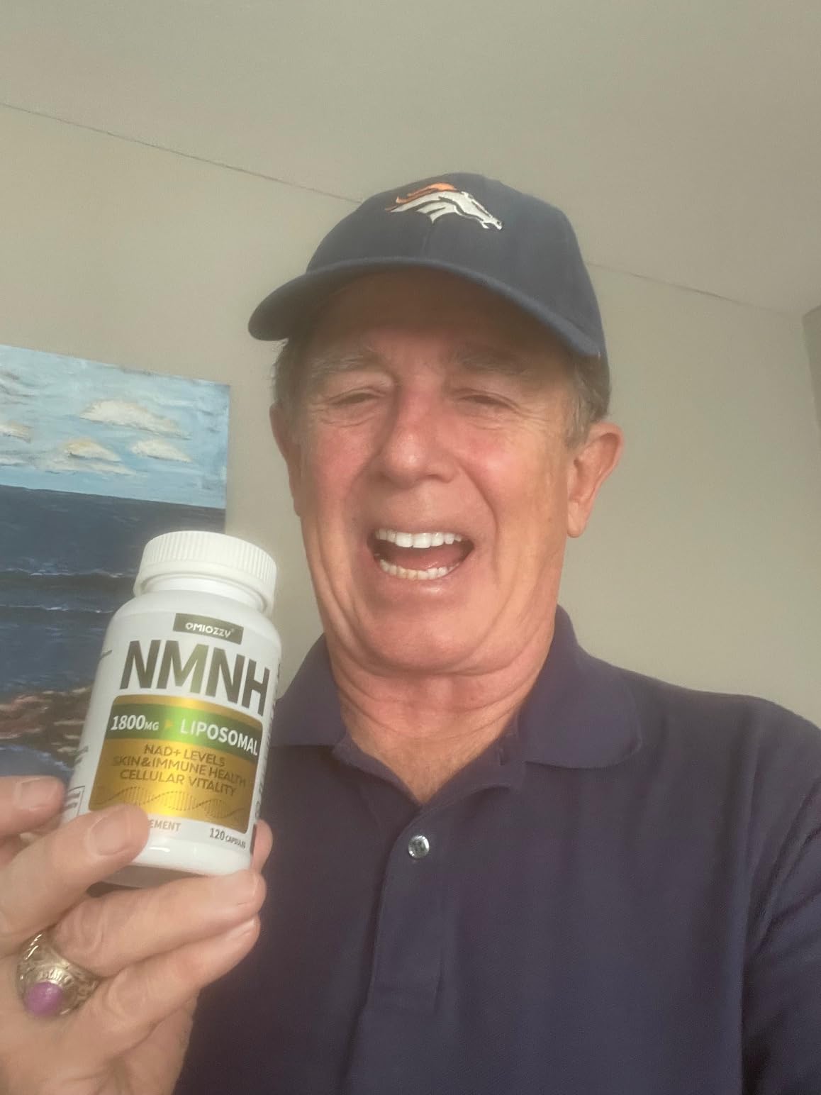 NMNH Supplement 1000mg - Nicotinamide Mononucleotide Alternative, Boost NAD+ with Liposomal Resveratrol & Nicotinamide Riboside NR, for Healthy Cellular, Aging, Energy, 120 Vegan Non-GMO Capsules customer photo 2