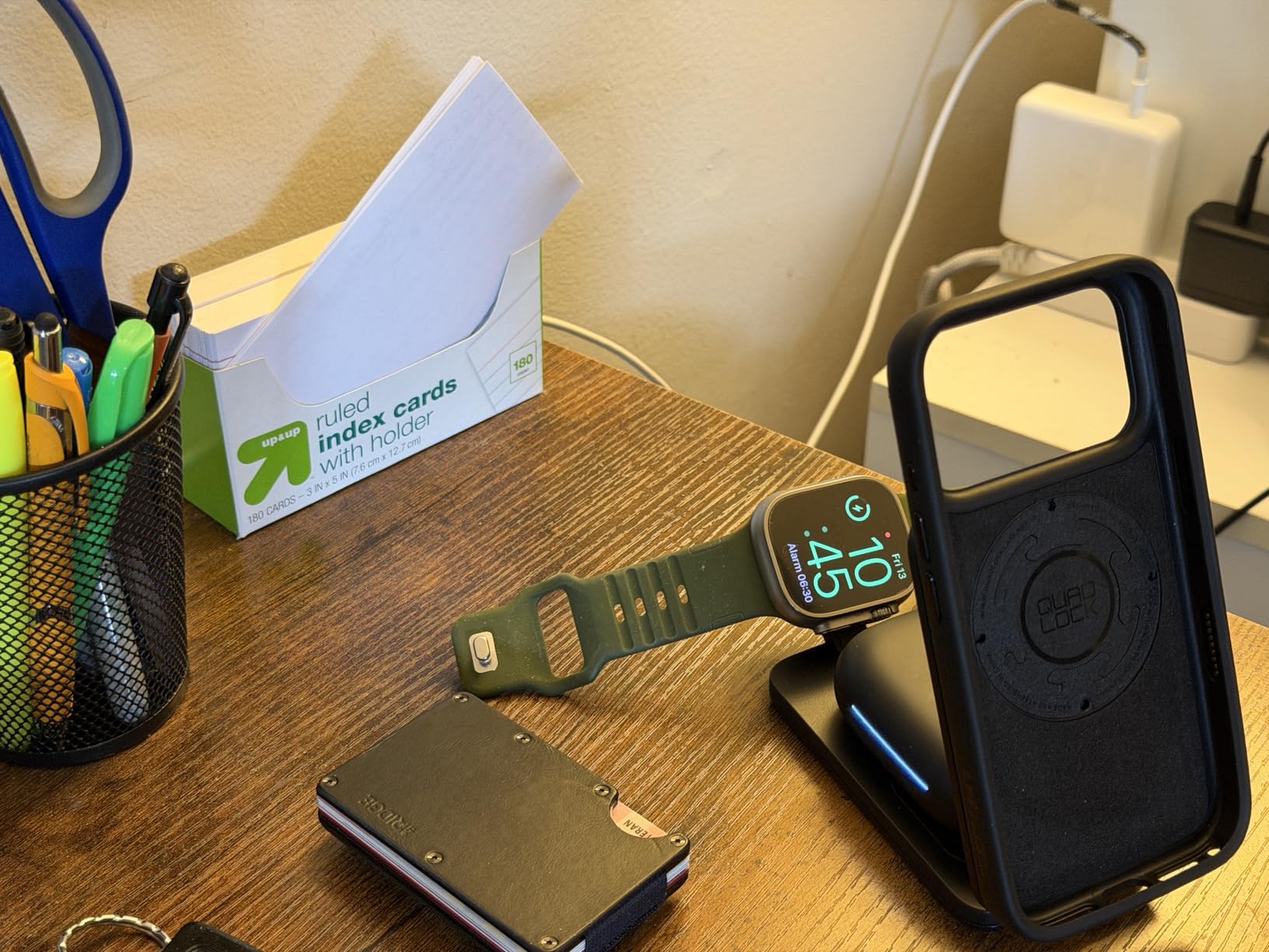 ESR 3 in 1 Charging Station for Apple, Qi2.2 25W MagSafe Charger with CryoBoost, Phone-Cooling Wireless Charging Station Foldable, for iPhone 17/16 with iOS 26 (50W Adapter), AirPods, Apple Watch, Black customer photo 2