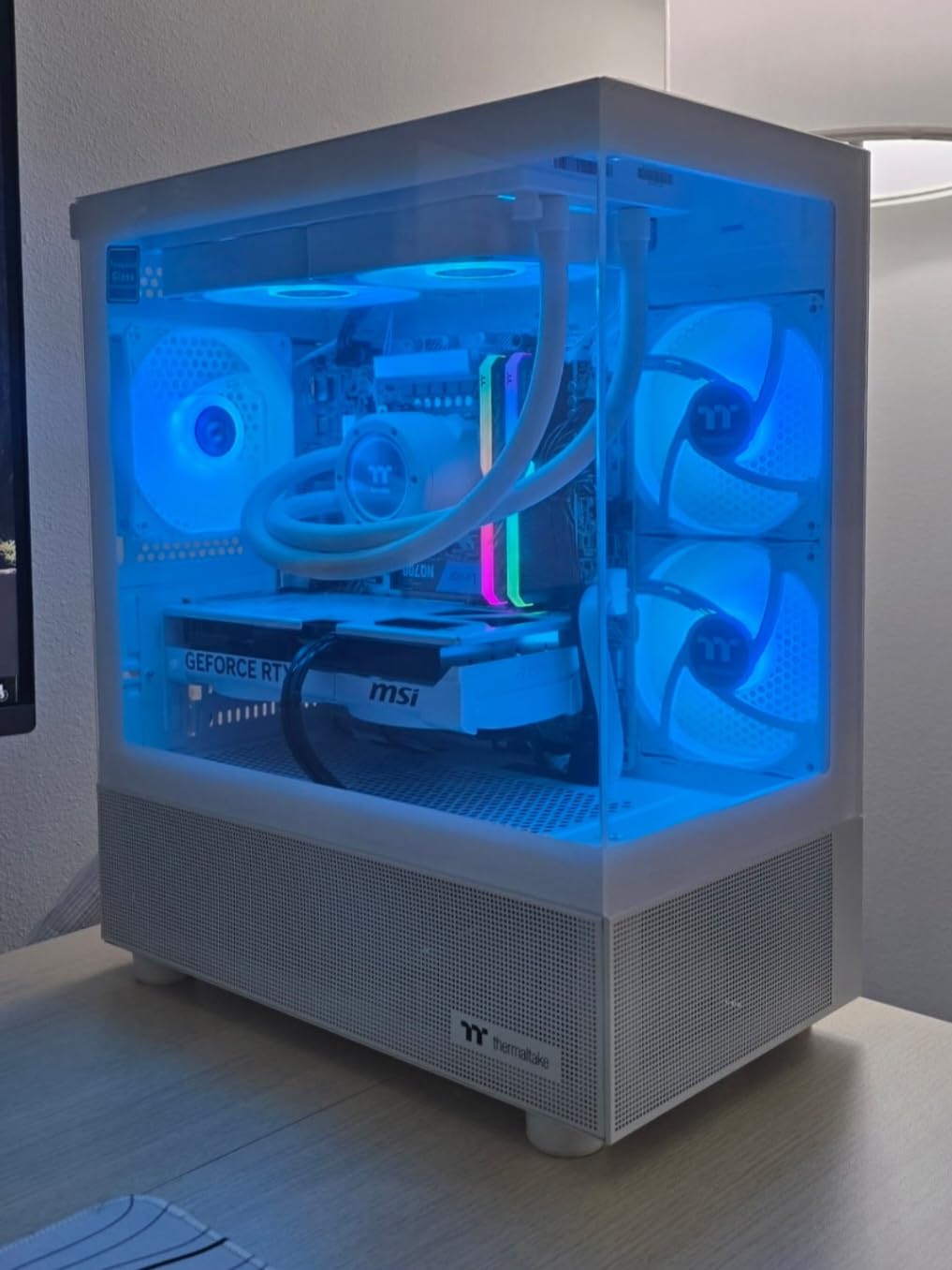 Thermaltake LCGS View u2670S-170 Gaming Desktop (Intel Core Ultra 7 265KF, ToughRam 32GB DDR5 6000MT/s RGB Memory, NVIDIA GeForce RTX 5070, 1TB NVMe M.2, WiFi, Windows 11) V17S-B860-570-LCS customer photo 2