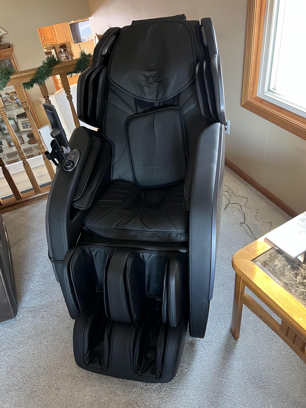BOB AND BRAD iMaster Pro 4D Full Body Massage Chair, Co-Developed with Physical Therapists, 166° Zero Gravity SL-Track Recliner, Voice Control, Heat, Deep Tissue & Auto-Extend Calf for Tall Users customer photo 11