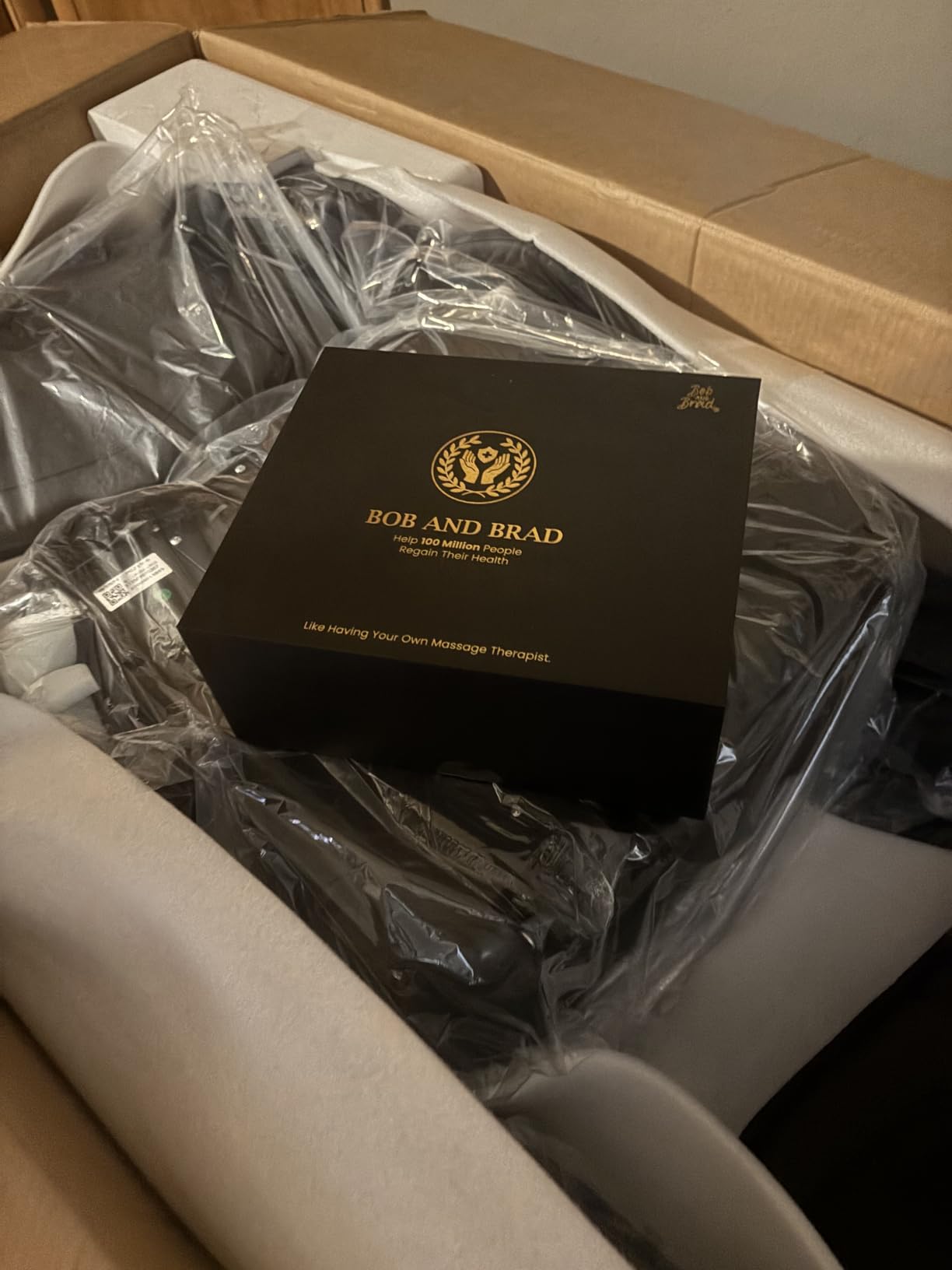 BOB AND BRAD iMaster Pro 4D Full Body Massage Chair, Co-Developed with Physical Therapists, 166° Zero Gravity SL-Track Recliner, Voice Control, Heat, Deep Tissue & Auto-Extend Calf for Tall Users customer photo 6