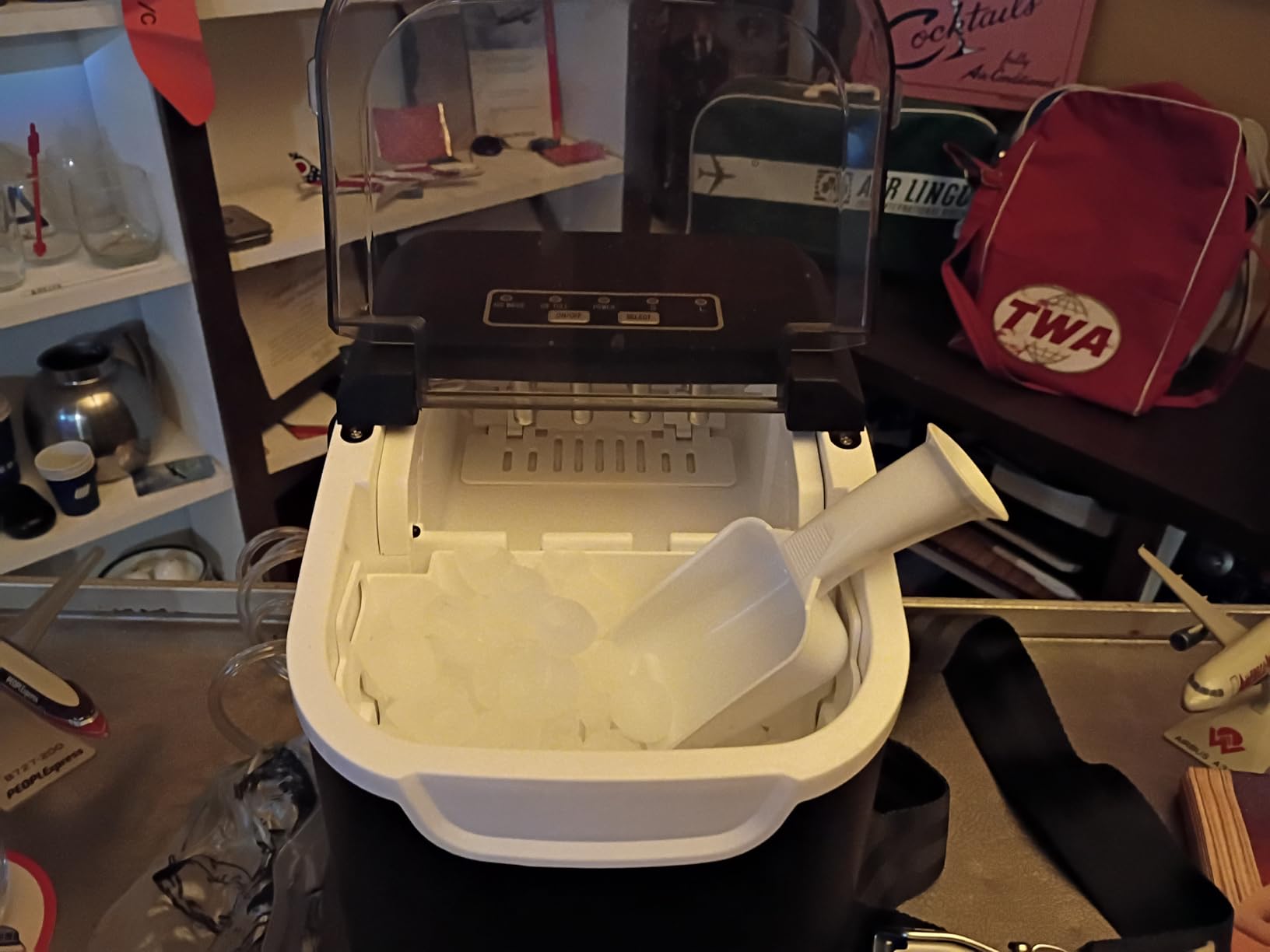 Antarctic Star Nugget Ice Maker Countertop - 44LB/Day, Self-Cleaning Portable Ice Machine with LED Display, 10-15 Minute Fast Ice Making for Home/Office/Bar customer photo 1