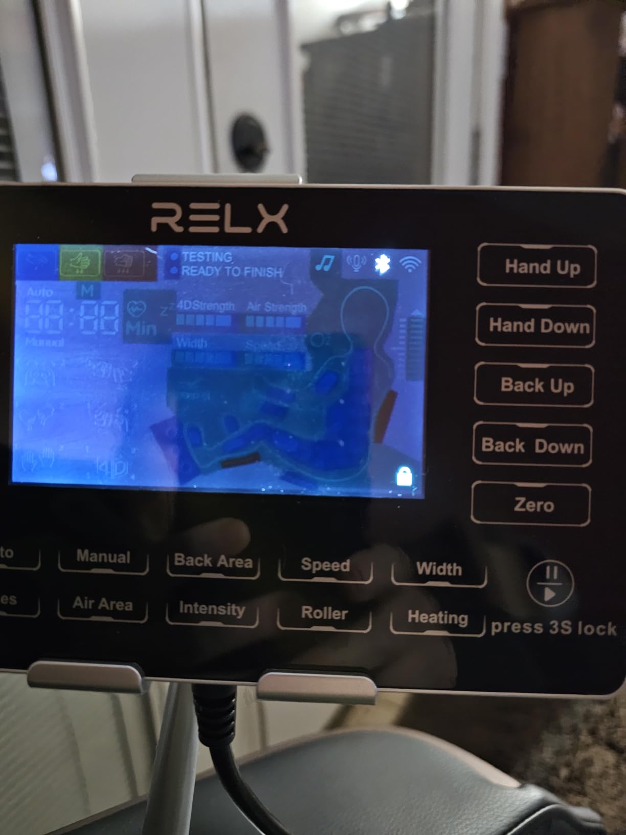 RELX Massage Chair Full Body, 20 Modes Zero Gravity SL-Track Shiatsu Massage Chair Built-in Heat System, Airbag Massage with Body Scan, Deep Yoga Stretch, Calfrest Extension and AI Control (Cream) customer photo 10