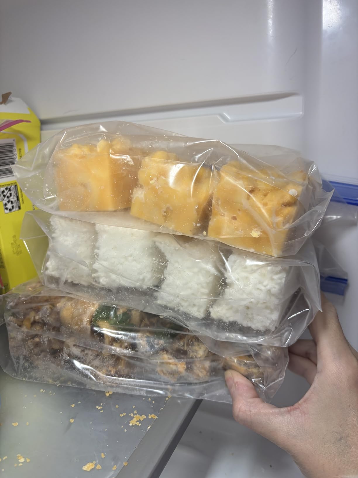 Silicone Freezer Trays with Lids, 1-Cup Soup Container Style Ice Cube Trays for Freezer - Leakproof, Dishwasher,Oven Safe, Stackable, Ideal for Frozen Broth, Leftovers & Meal Prep, BPA Free 2 Pack customer photo 2