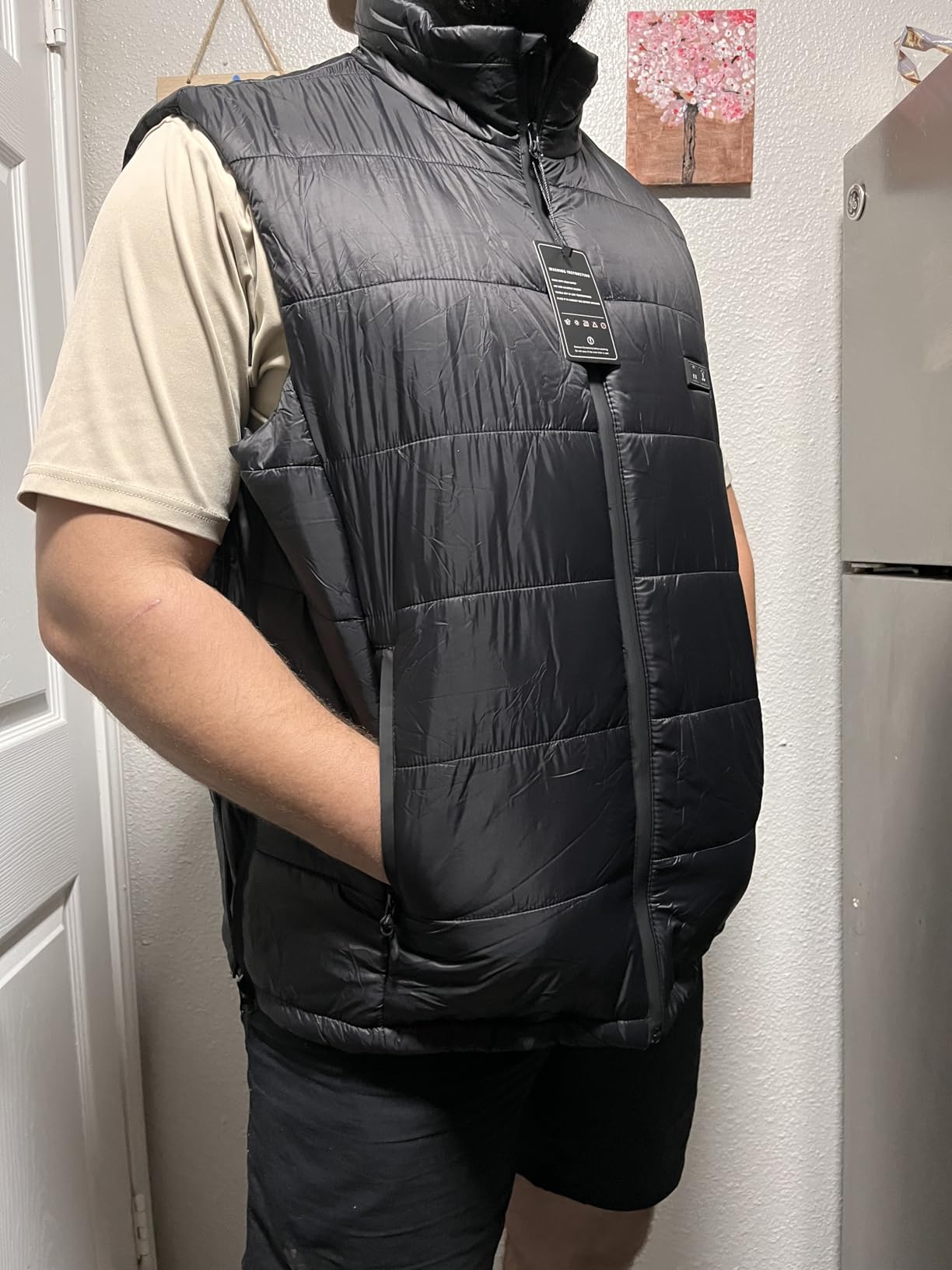 Heated Vest for Men Women with 16000mAh 7.4V Battery Pack Included, Size Adjustable Heated Vests customer photo 2