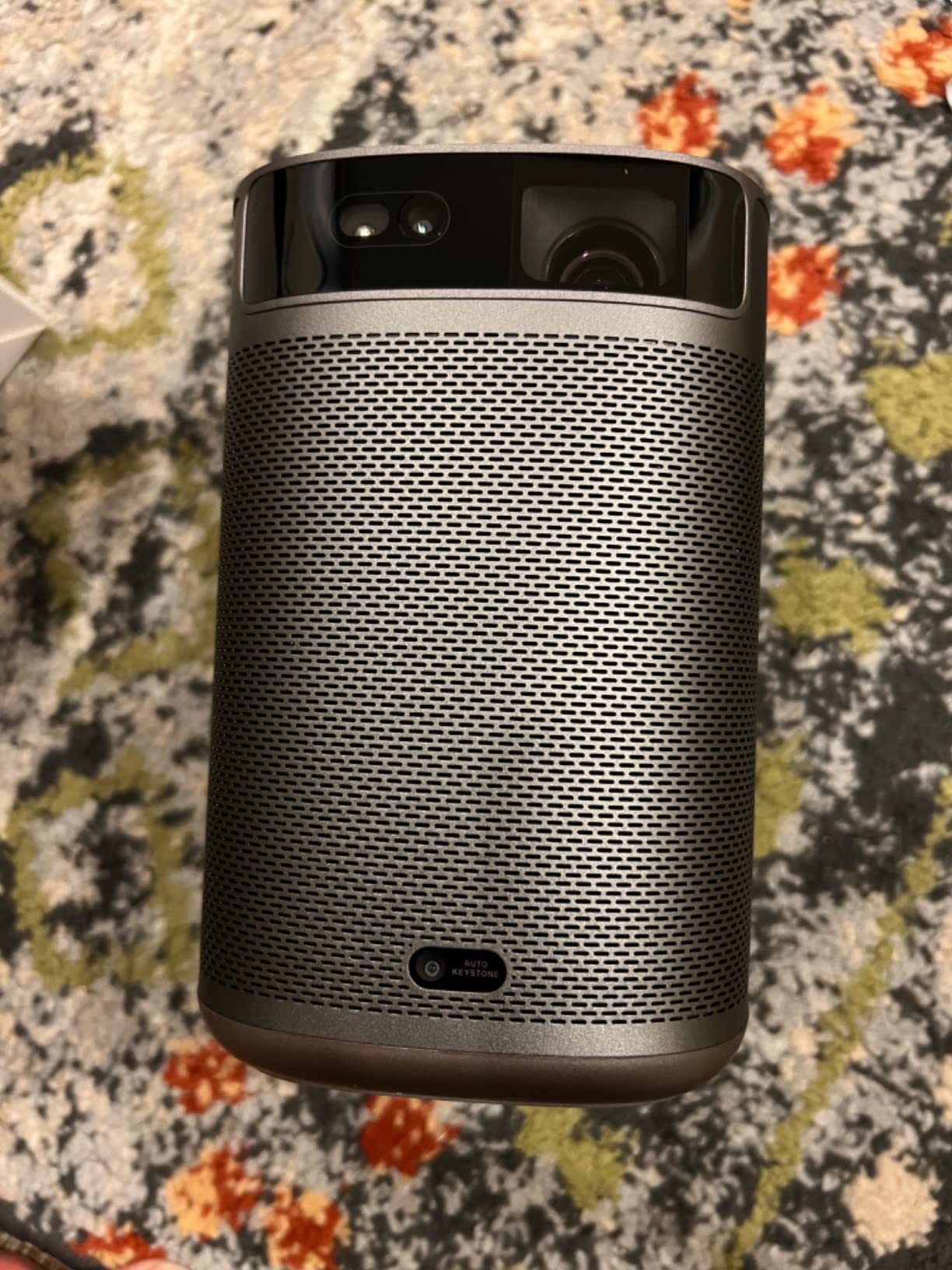 MoGo 2 Pro 1080P Portable Projector, Google TV with Licensed Netflix, with WiFi and Bluetooth, 430 ISO Lumens, 2X8W Speakers, Supports 4K, Auto Focus, Object Avoidance, Screen Adaption customer photo 1