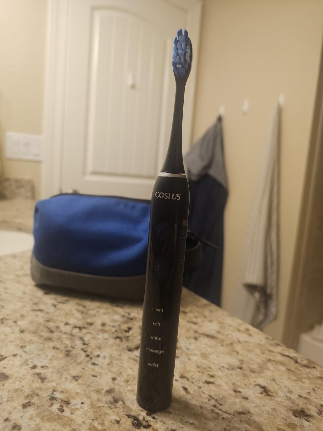 COSLUS C30 Electric Toothbrush for Adults, Ultra-Clean, 1PC, Black customer photo 1