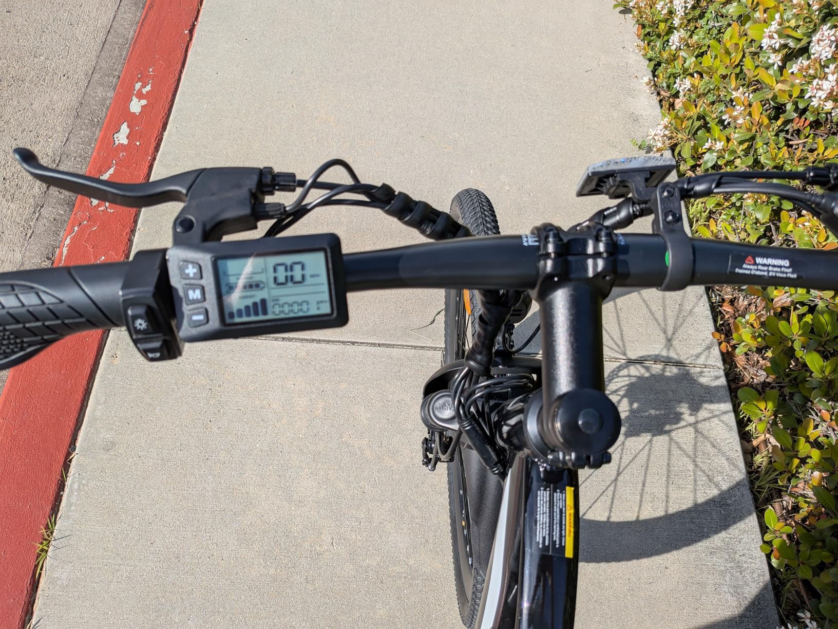 Electric Bike - Electric Bike for Adults 500W, Up to 55 Miles, 20MPH Electric Mountain Bike, 26'' Tires Lightweight E-Bike for Commuting Mountain Road Sand customer photo 1