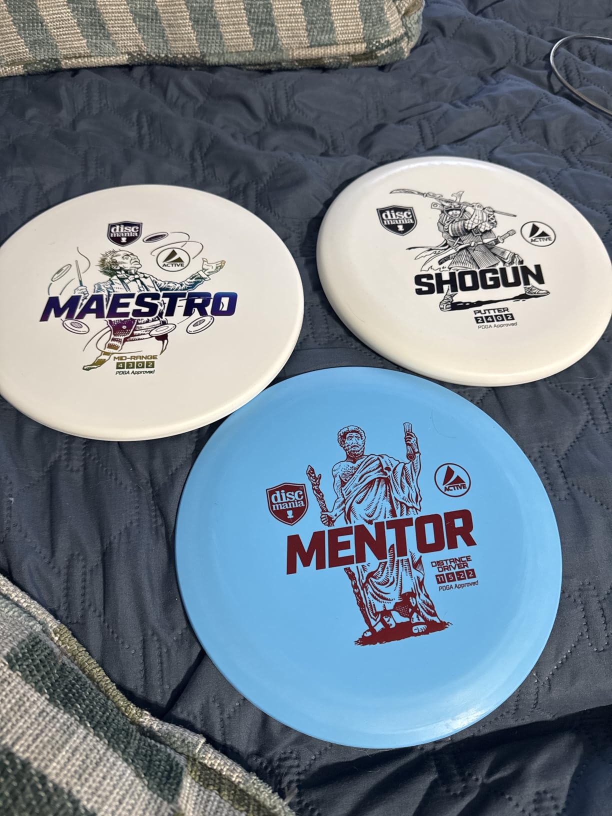 Discmania Disc Golf Starter Kit (4 Pack) | Sensei, Maestro, Rockstar & Mentor customer photo 2