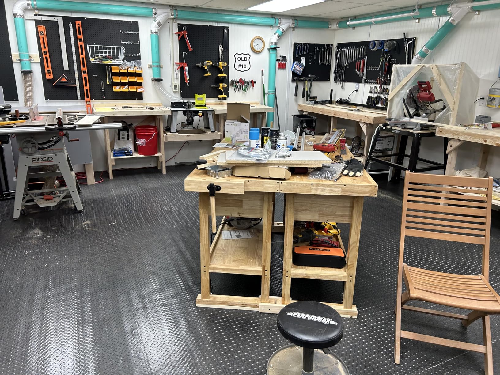 TUFFIOM 7.5 x 20 FT Garage Floor Mat, Thickened Diamond Plate PVC Garage Mats Flooring Roll for Under Car, Garage Car Parking Mats for Compact SUVs, Sports Car customer photo 2