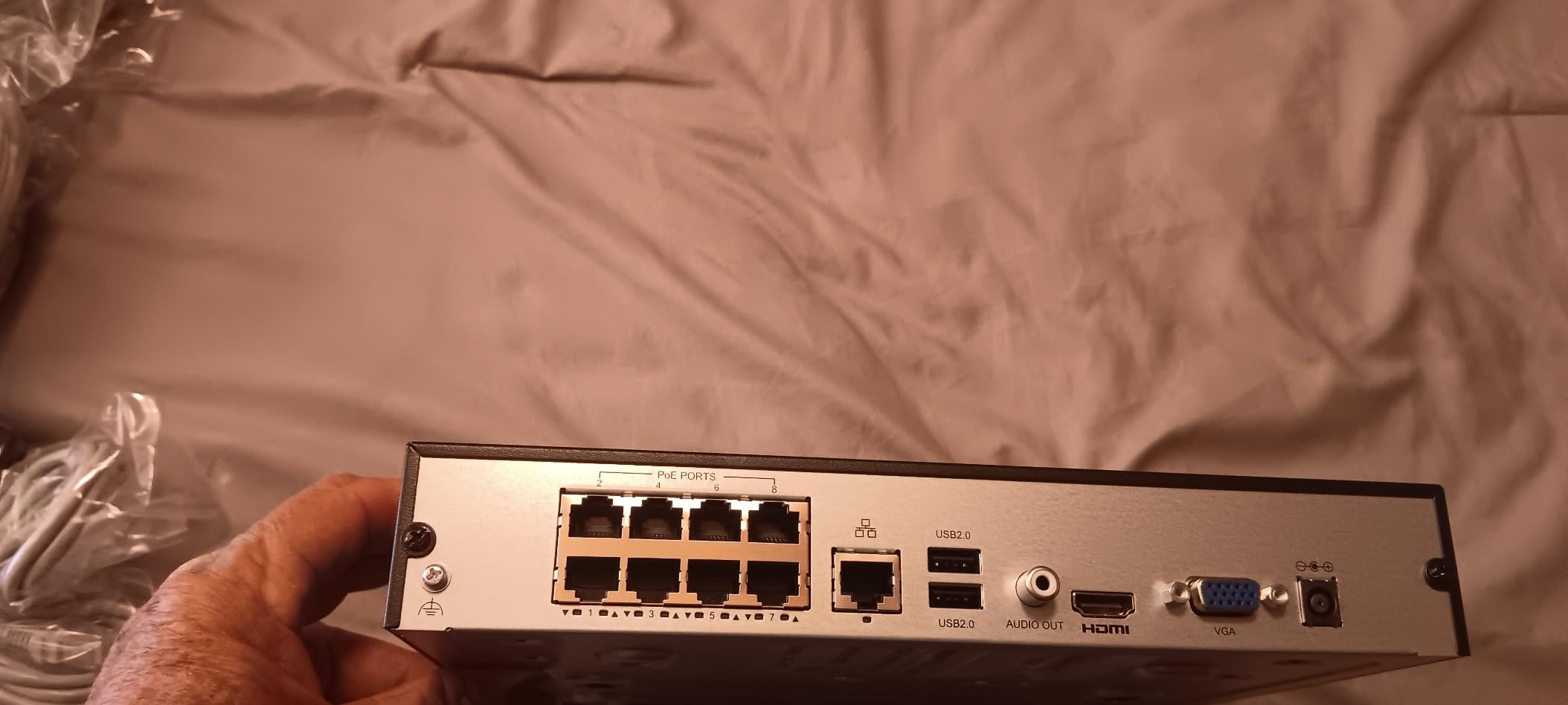 Security Camera System PoE, 8X 4MP Wired Bullet IP Cameras Outdoor Built-in Microphone, AI Human Vehicle Detection, 5MP 8CH NVR with 2TB HDD customer photo 1