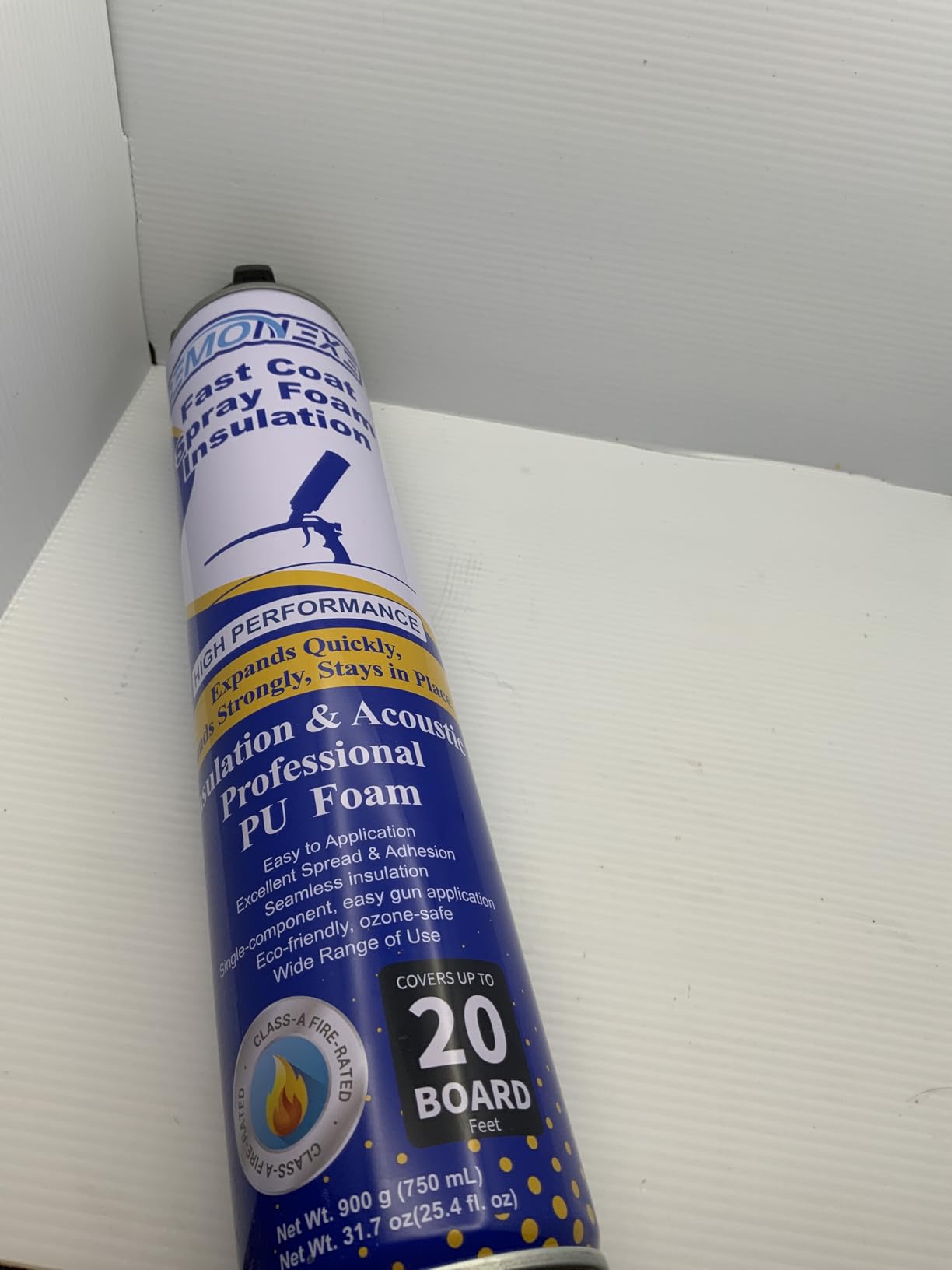 Spray Foam Insulation Kit 40 Board ft/Sq.ft, Closed Cell Wide Polyurethane DIY Spray Foam for Walls, Ceilings, Attics and Garage Doors (2 Pack×25.4oz) -Thermal & Soundproofing, Included Gun & Cleaner customer photo 2