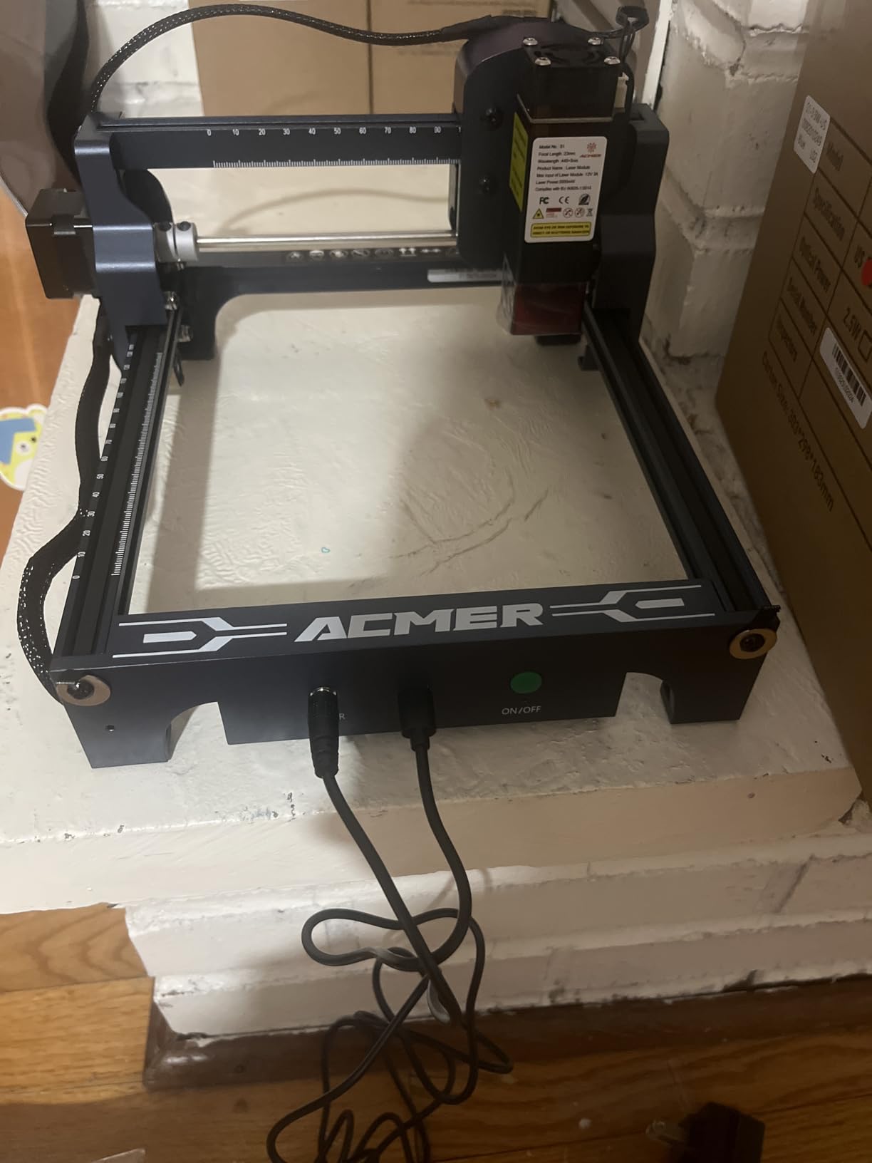 ACMER S1 Laser Engraver, 3500mW Laser Engraver Machine Higher Accuracy Lazer Cutter customer photo 2