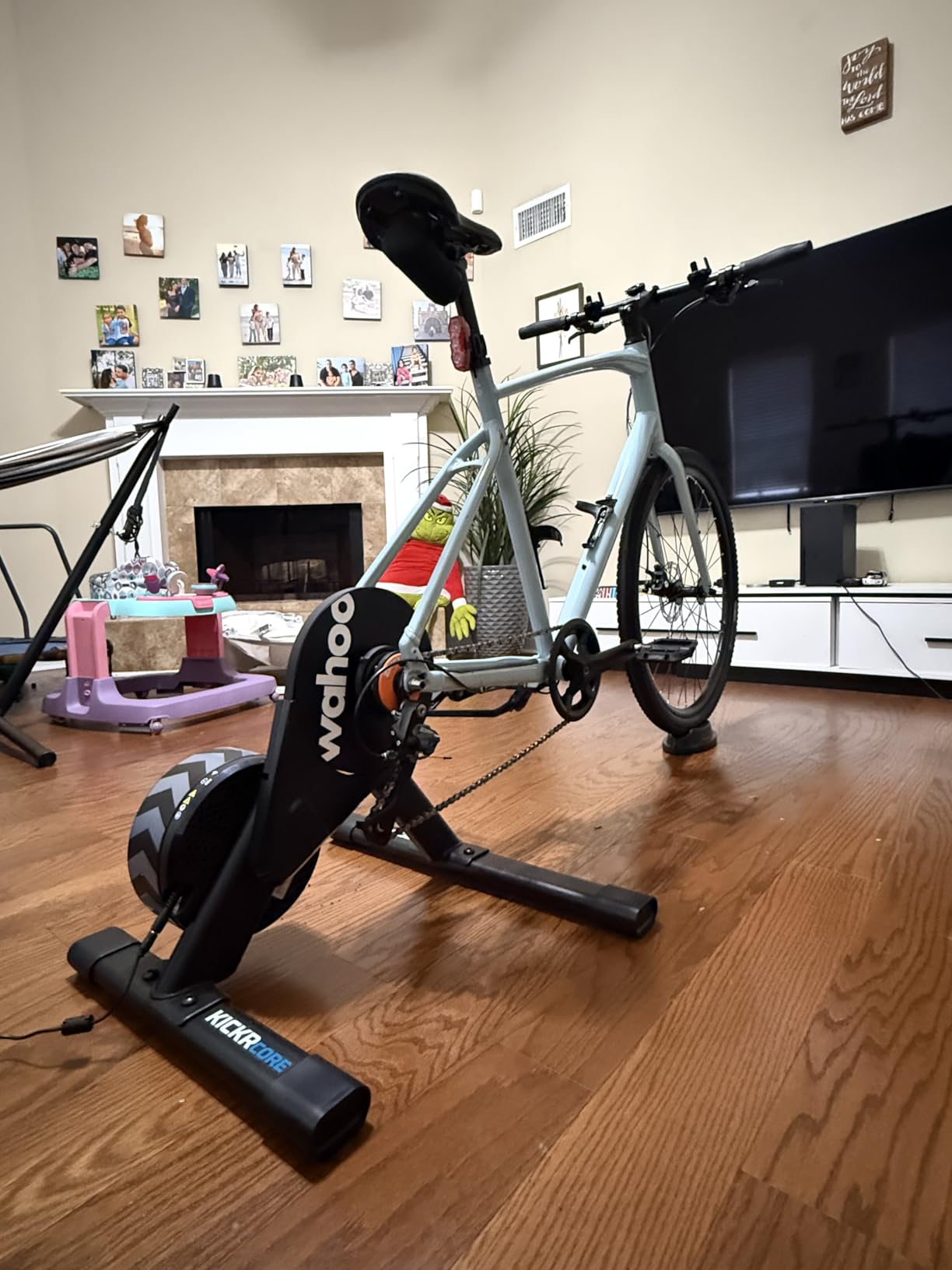 Wahoo Fitness KICKR CORE 2 ZWIFT COG and Click - Orange Cog 3rd Generation customer photo 2
