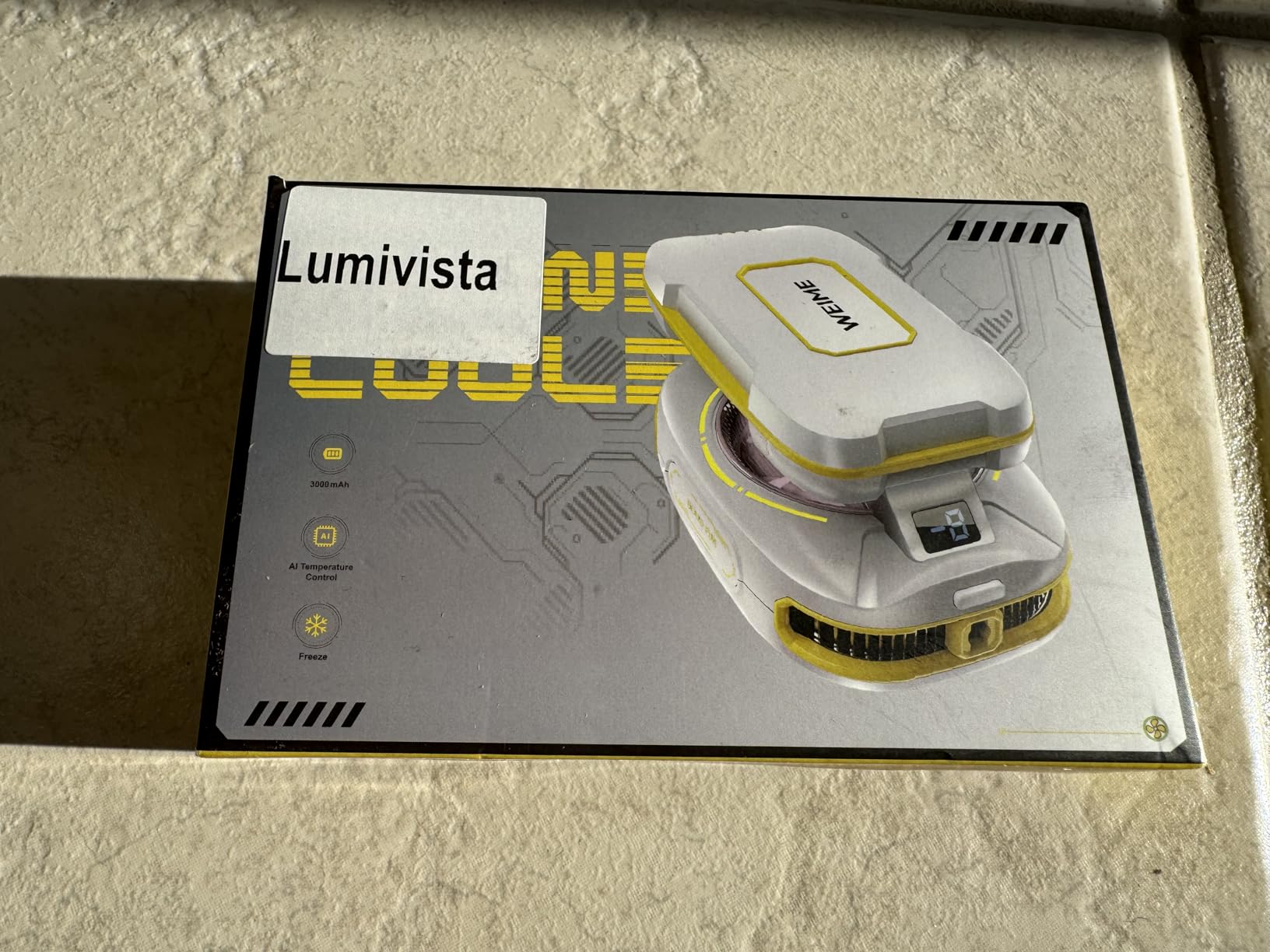 Cell Phone Cooler for Gaming,Magnetic Portable Rechargeable Battery Mobile Phones Radiator,Cellphone funcooler with RGB Lights for iPhone Series,ipad pro Tablet,Tikok Live customer photo 1