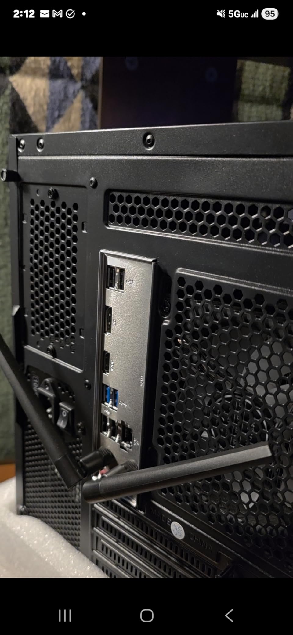 Gaming PC Desktop, AMD Ryzen 7 5700G 3.8GHz, 16GB DDR4 3200MHz RAM, 1TB NVMe SSD, 550W Bronze Power Supply, ARGB Fans,Tower Computer for Office,Light Gaming,Photo Editing customer photo 2