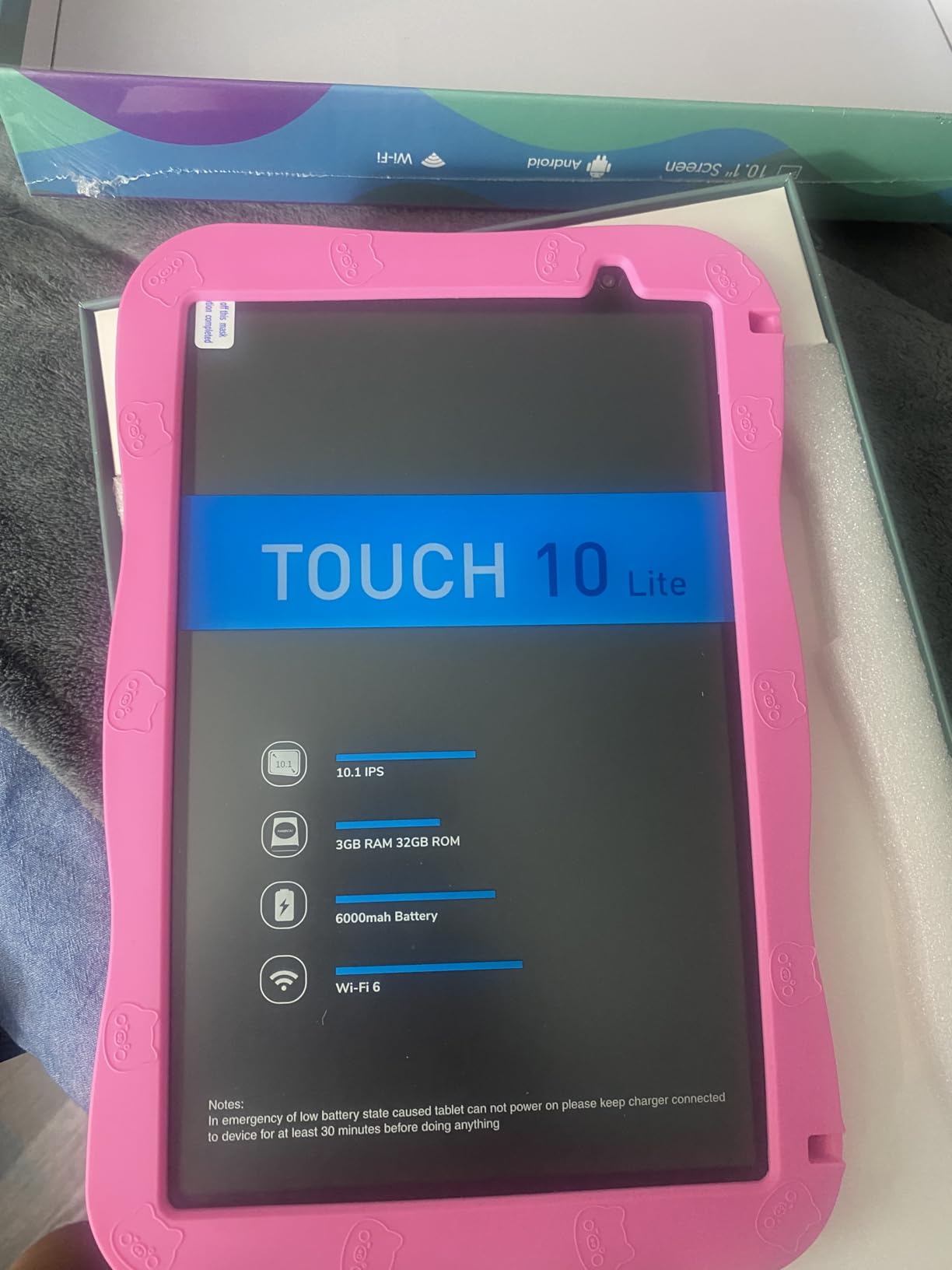 VASOUN Android 15 Kids Tablet 10.1