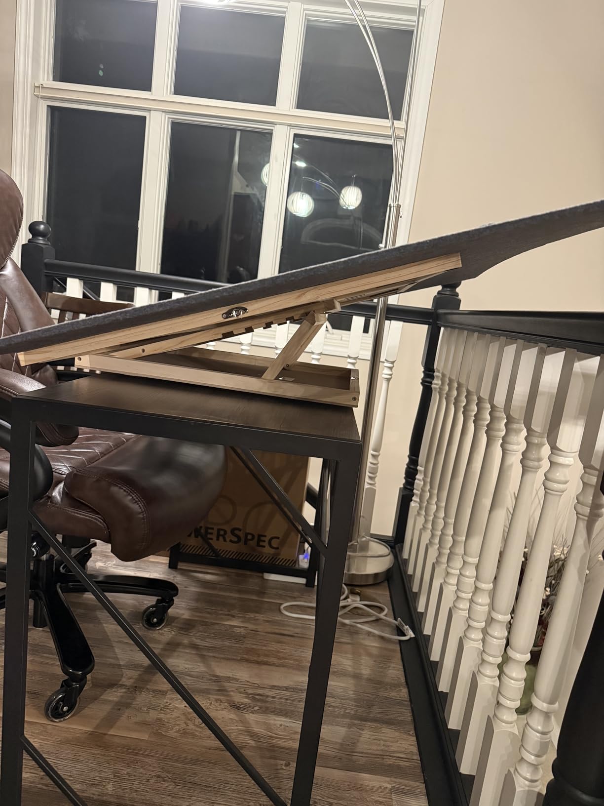 Ancaixin Foldable Puzzle Board 1500 Pieces, Rotating & Tilting Jigsaw Puzzle Board with 4 Non-Woven Drawers, 26x35.8'' Wooden Puzzle Table, Portable Board GameTable for Adults, Birthday Gift for Mom customer photo 2