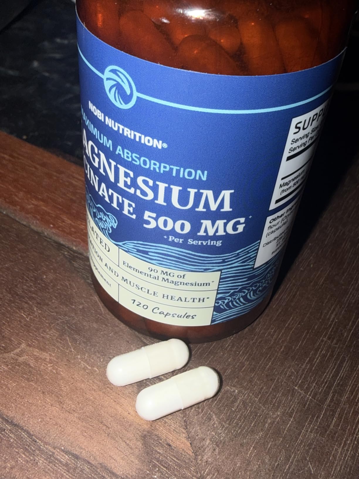 Magnesium Glycinate Powder 400MG | Sleep & Relaxation Support | Peach Mango Flavor, Sugar-Free | High Absorption Chelated Magnesium Powder | Vegan, Gluten-Free, Non-GMO | 30 Servings | 225g (7.94oz) customer photo 1