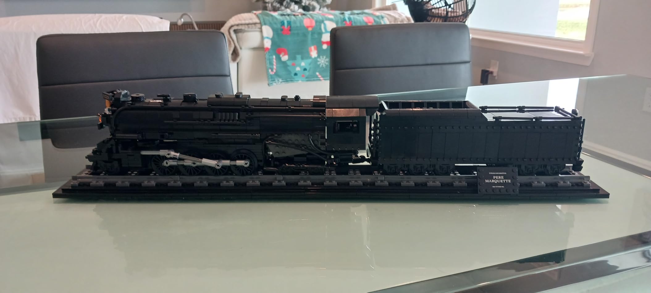 Nifeliz 1225 Locomotive Building Set, Classic Steam Train Model Toy for Adult Collectors, Display and Gift Giving (1,593 PCS, NF10323) customer photo 1