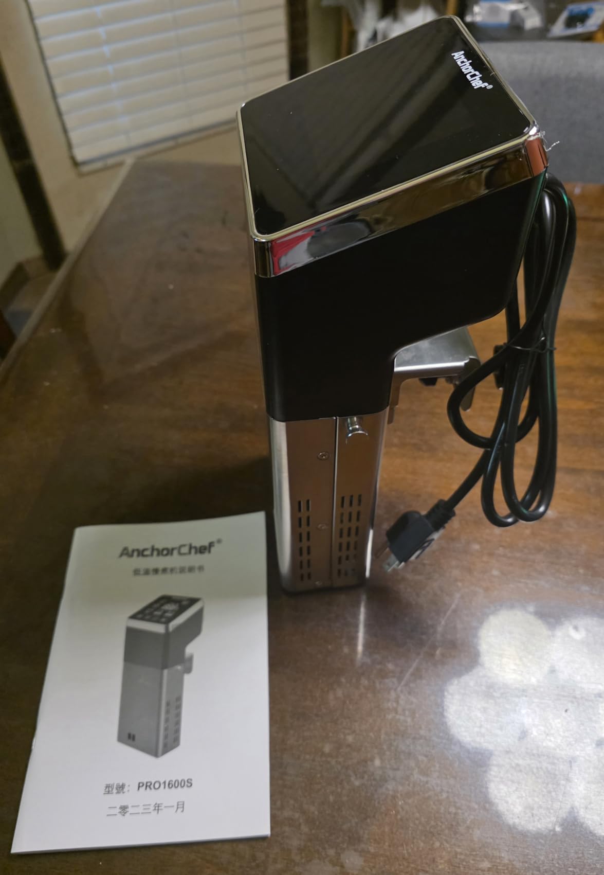 Commercial Sous Vide Precision Cooker 1400W | Fast-Heating Immersion Circulator | Thermal Sous Vide Machine with Accurate Temperature & Timer | IPX7 Waterproof | Quiet | For Restaurants & Home Kitchen customer photo 2