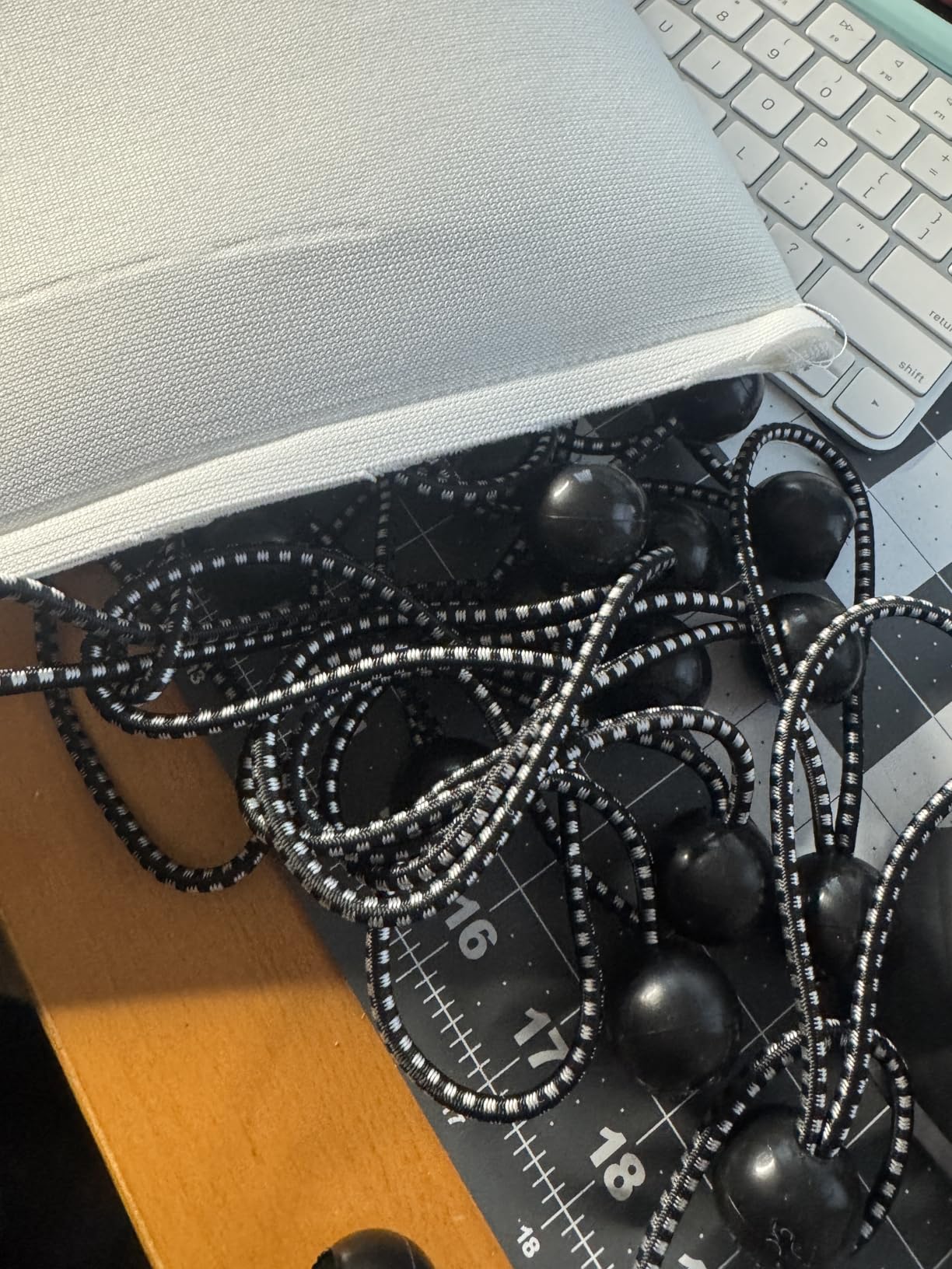 Golf Simulator Impact Screen Professional 3D Air Mesh Screen for Home/Indoor Training, Golf Projector Hitting Net for Practice with Grommet Holes, 7 Size Options customer photo 2