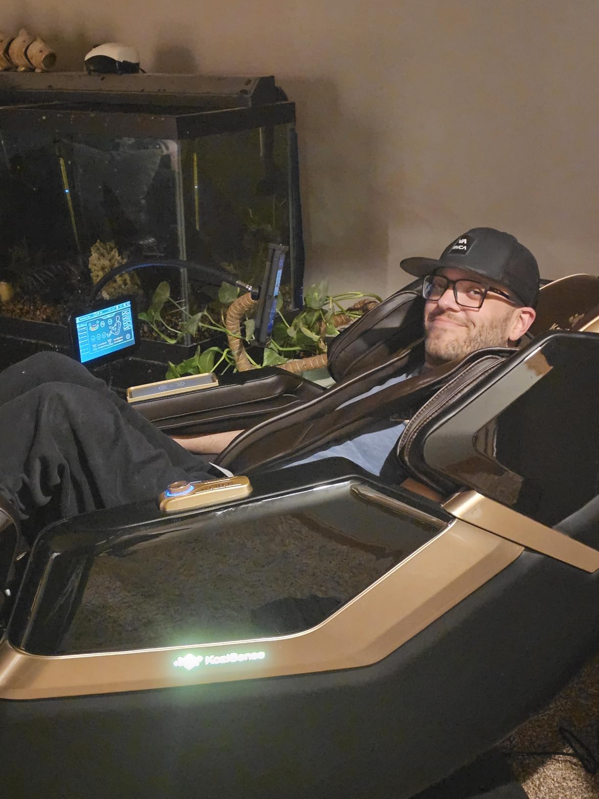 KZ-313 2026 Heated Jade Roller Massage Chair Full Body, Deep Zero Gravity SL-Track with Heat, 12 Auto Modes, 6 Custom Programs, Backlit Touch Screen, Voice Control, Wireless Charger customer photo 6