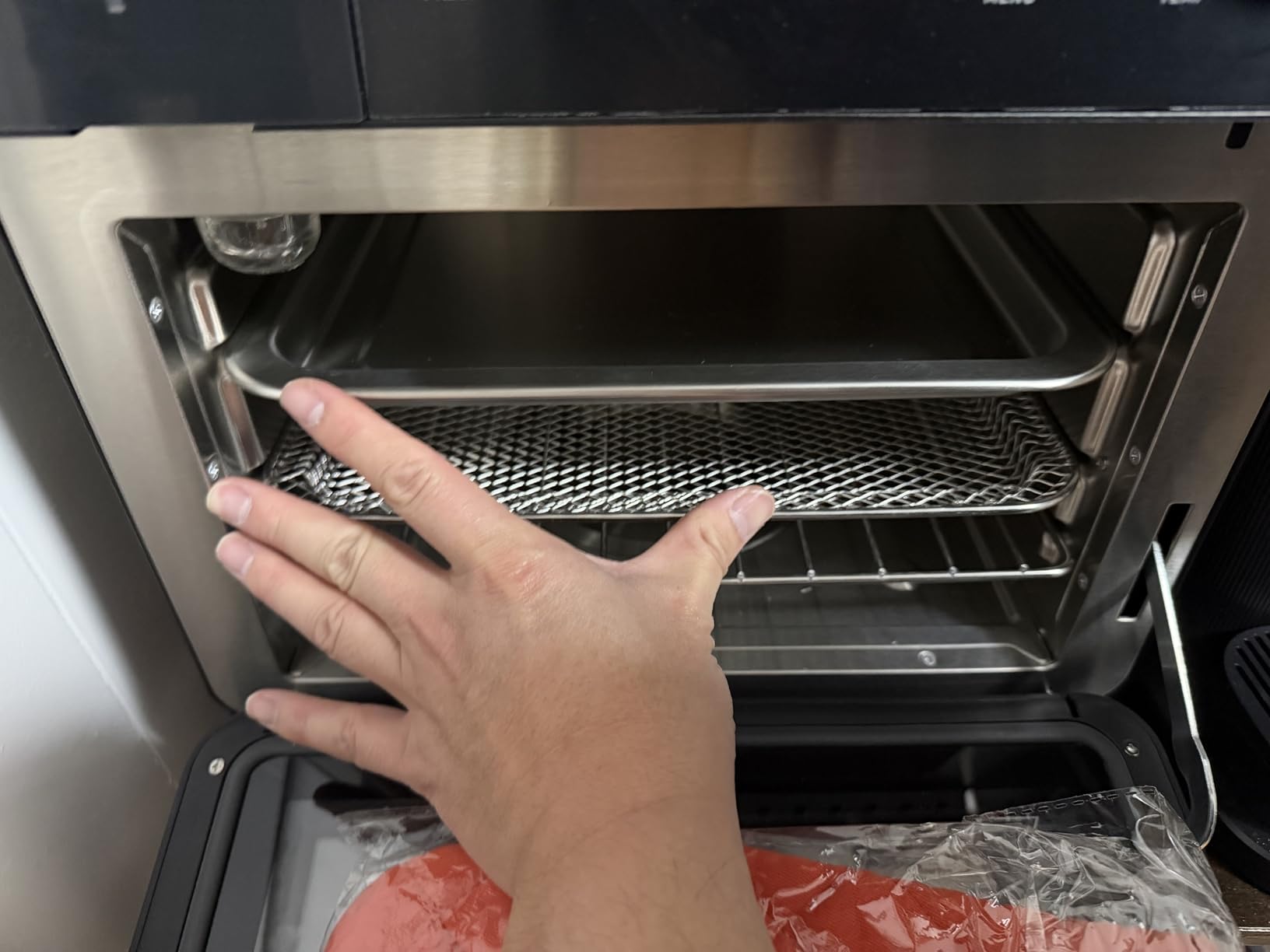 OUNIN 24L Steam and Air Fryer Combo Countertop Oven,11-in-1 Convection Baking and Steam,Bake,Broil,Dehydrate,304 Stainless Steel,Fast Cooking with Precise Electronic Temperature Control,for Gifting customer photo 1